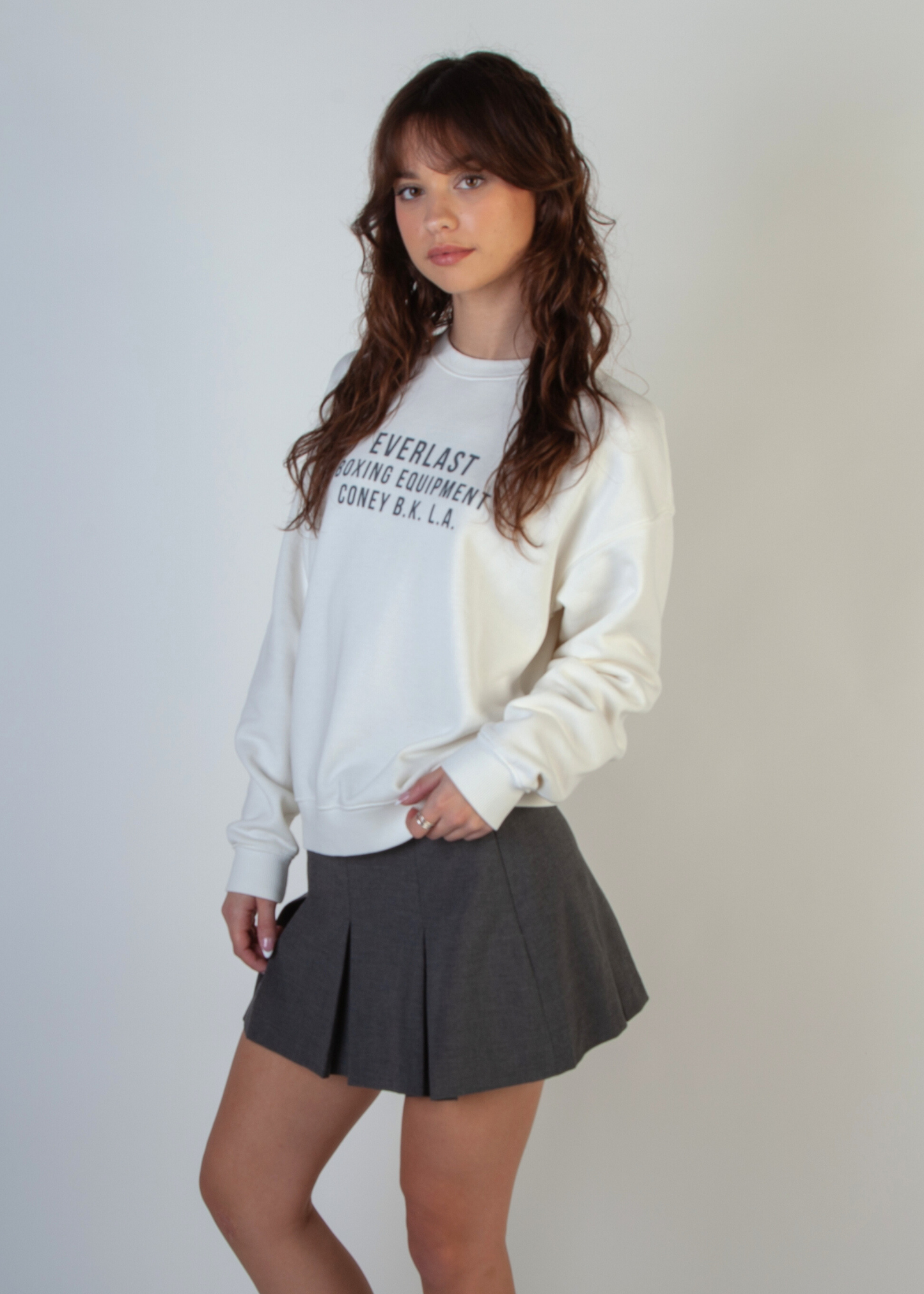 x Everlast Knockout Graphic Crew Sweatshirt