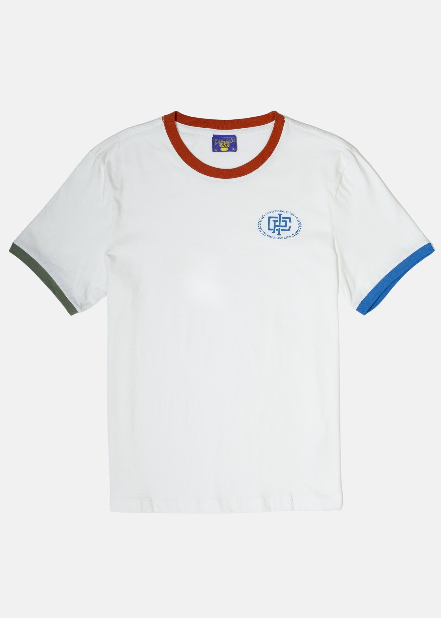 Resort & Club Short Sleeve Graphic Ringer Tee