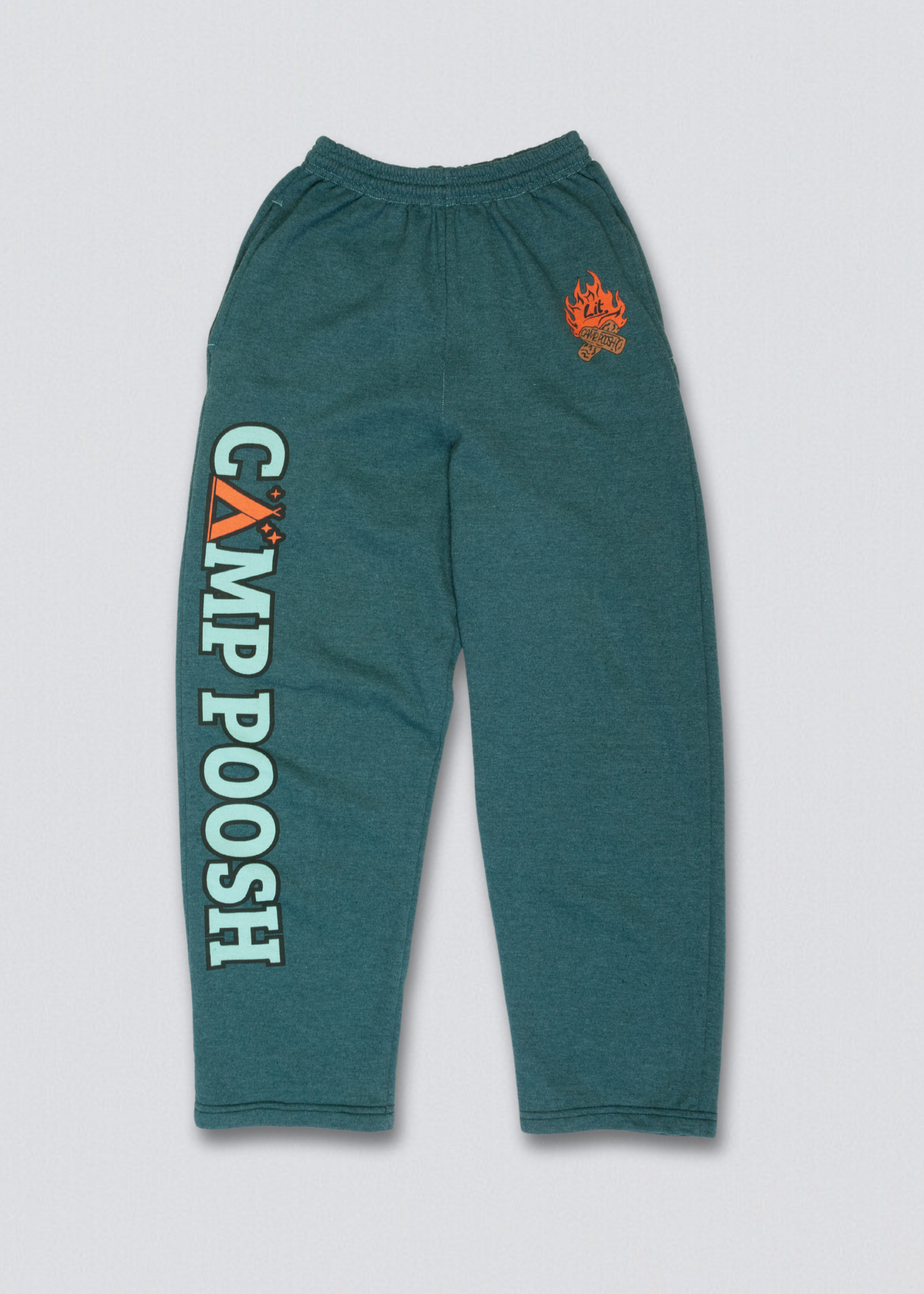 Camp Poosh x Coney Island Picnic Wide Leg Sweatpant
