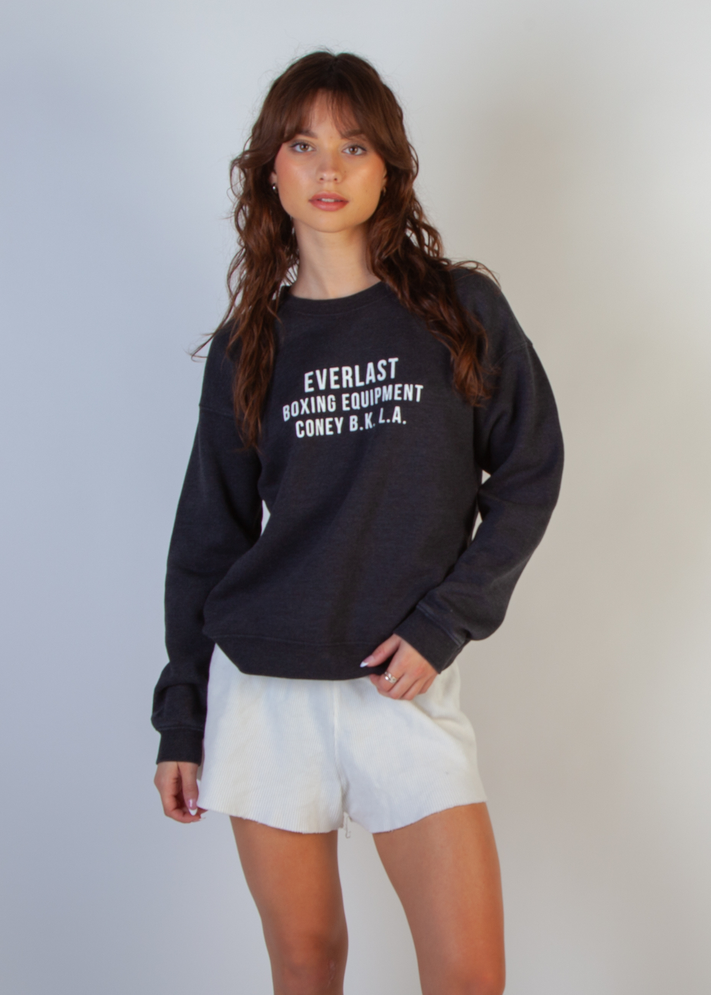 x Everlast Knockout Graphic Crew Sweatshirt
