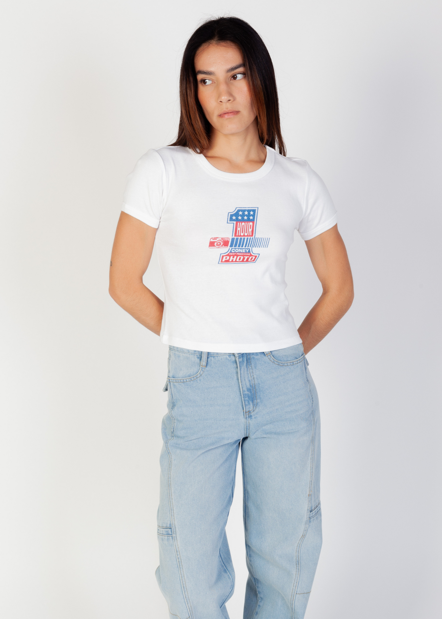 1 Hour Photo Graphic Baby Tee