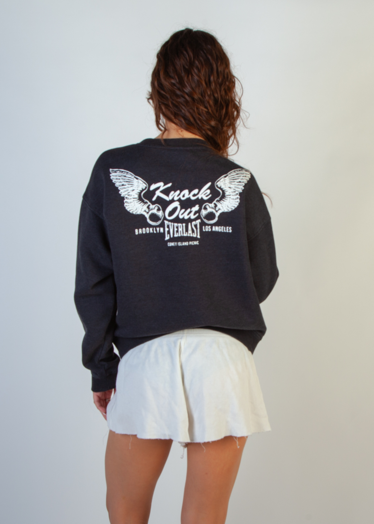 x Everlast Knockout Graphic Crew Sweatshirt