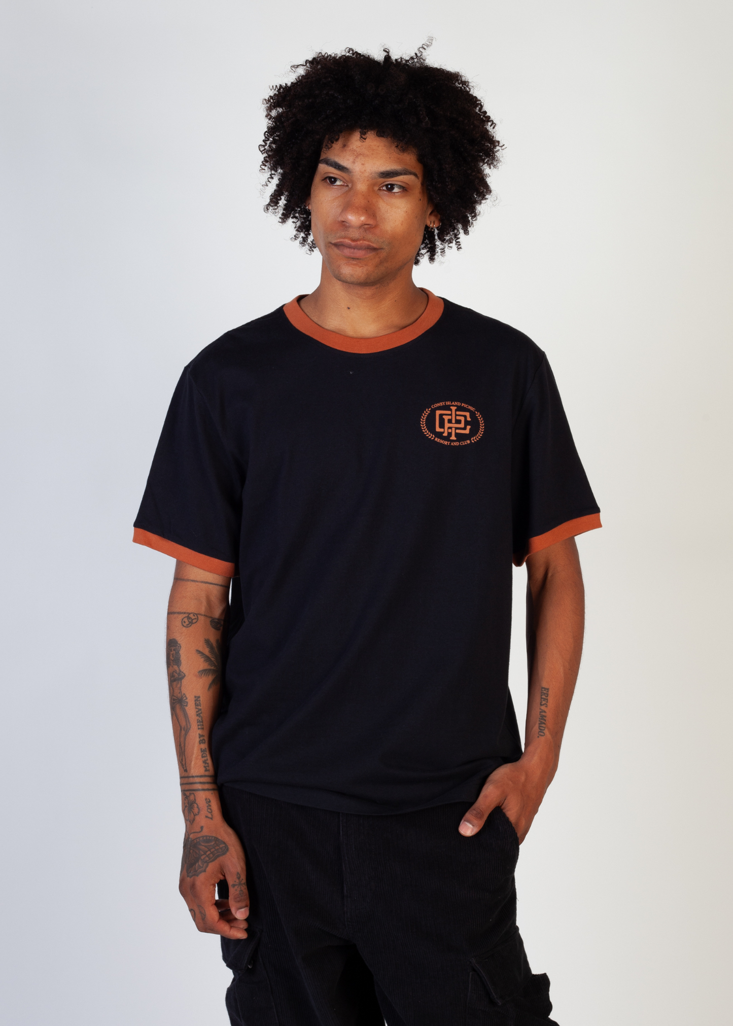 Resort & Club Short Sleeve Graphic Ringer Tee