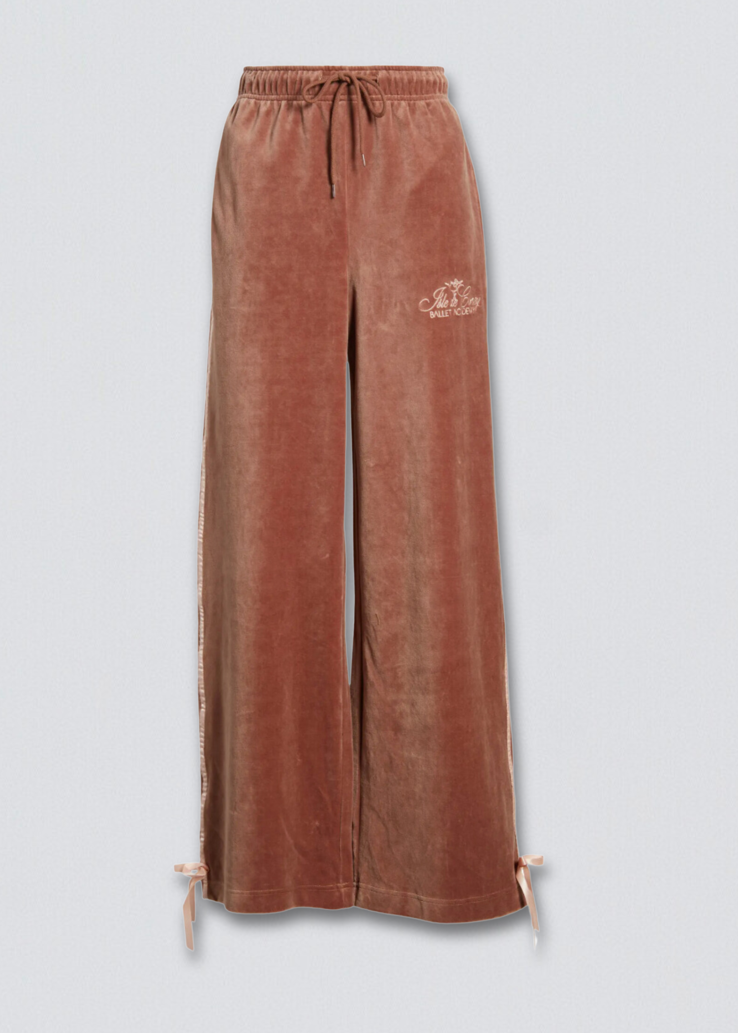 【U LAN】Wrinkle Velour Wide Training Pants The Ivy Wide-Leg Trousers - Black – My Outfit Online