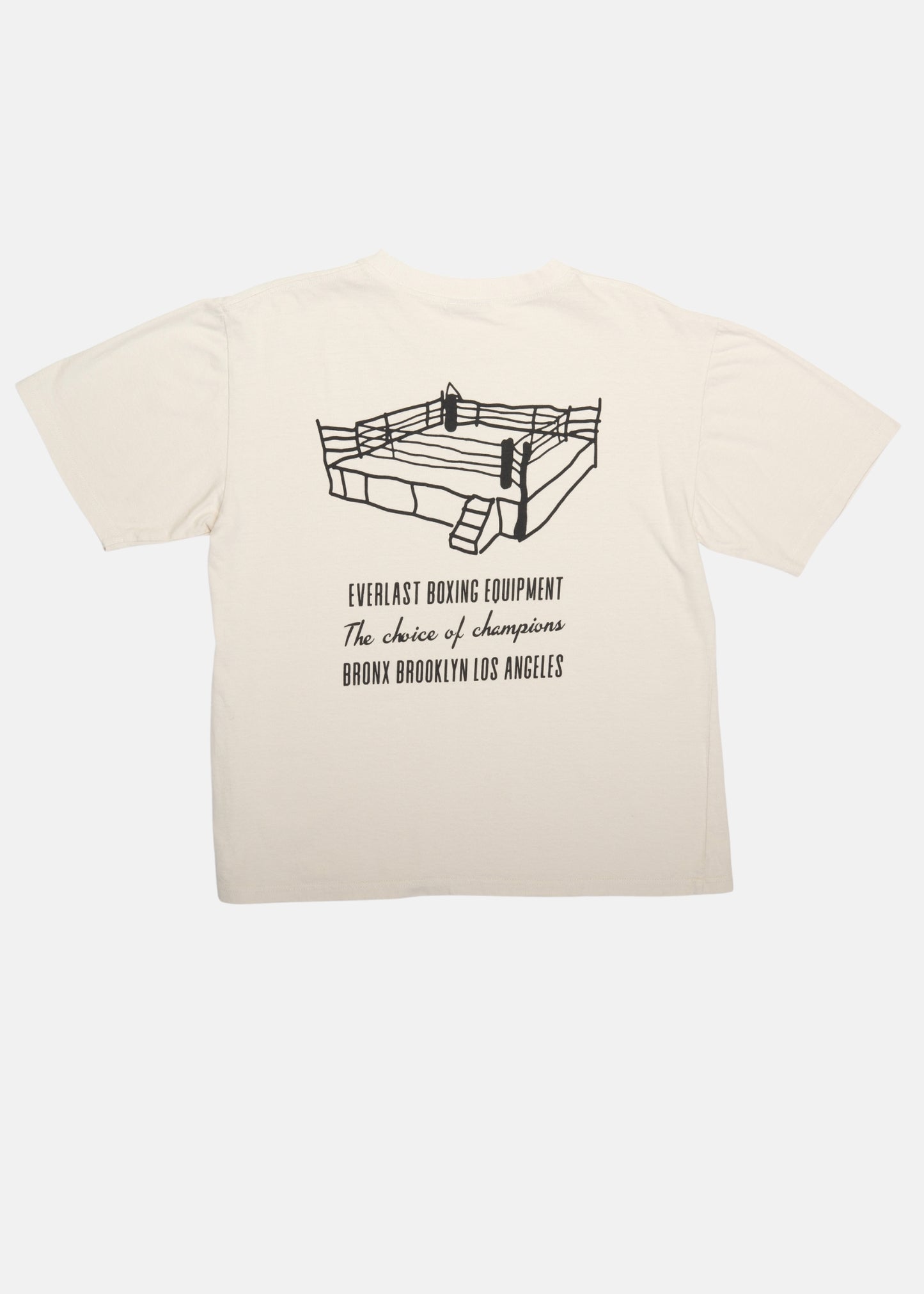 x Everlast Logo Short Sleeve Boyfriend Tee