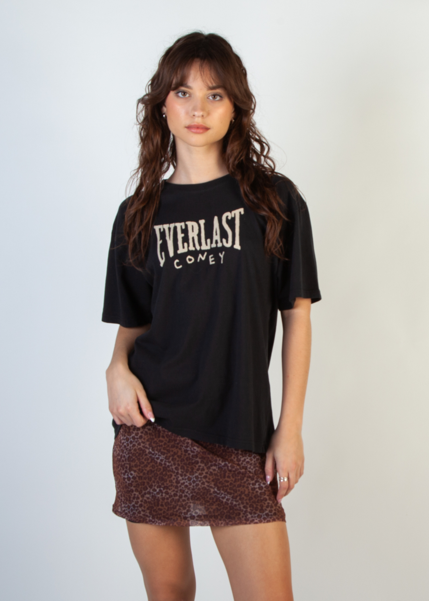 x Everlast Logo Short Sleeve Boyfriend Tee