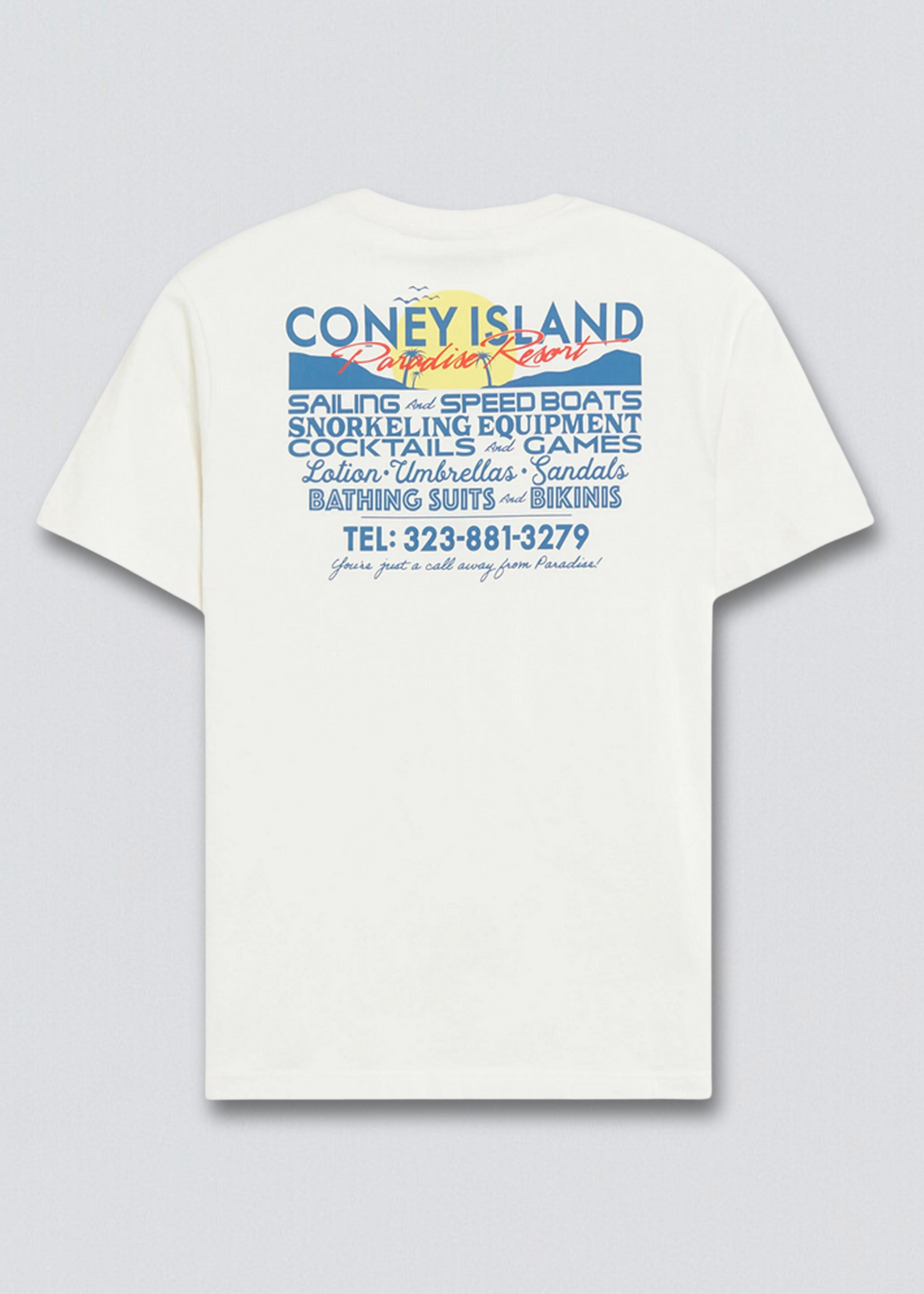 Paradise Resort Short Sleeve Graphic Tee