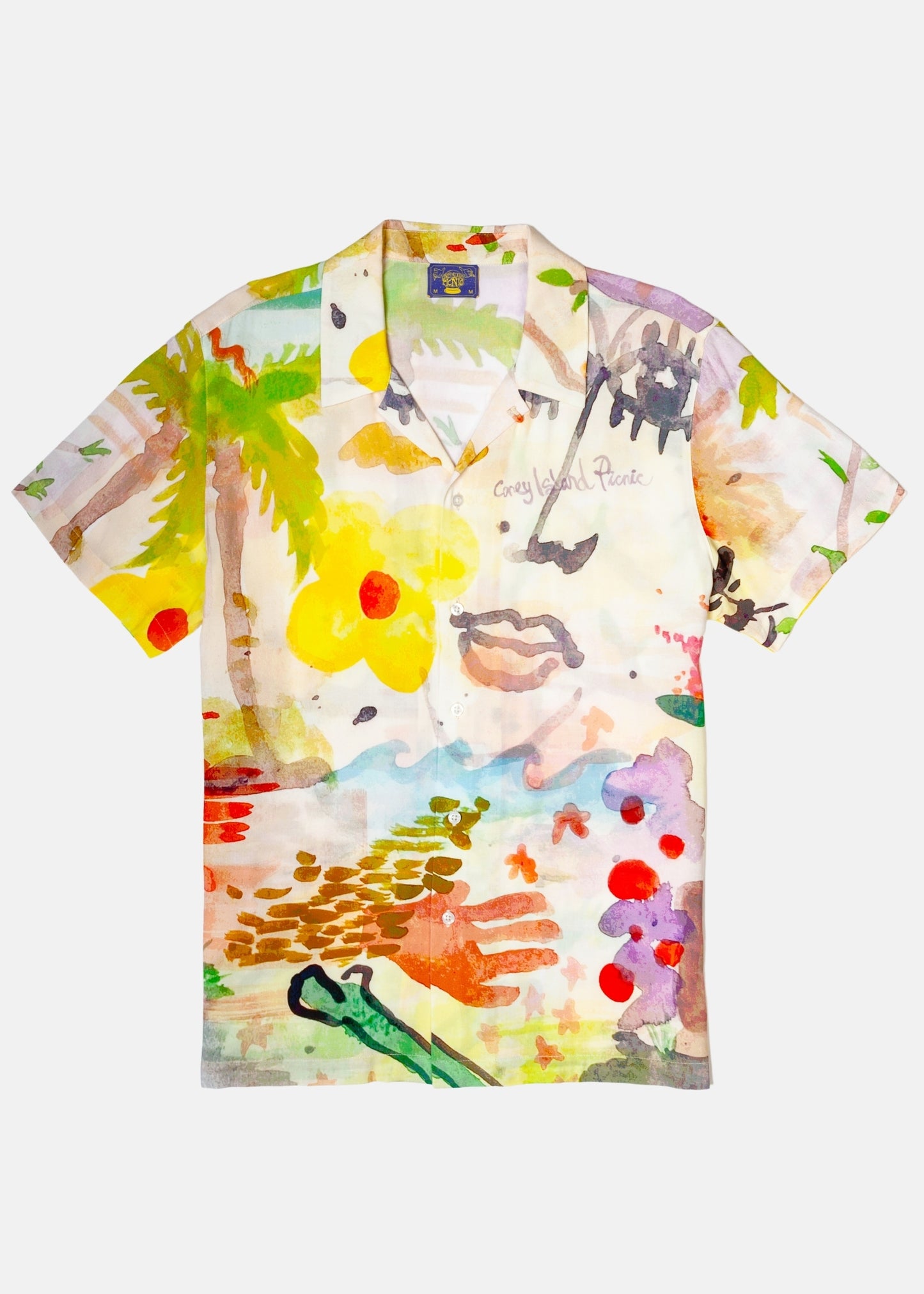Tour Guide Watercolor Camp Shirt