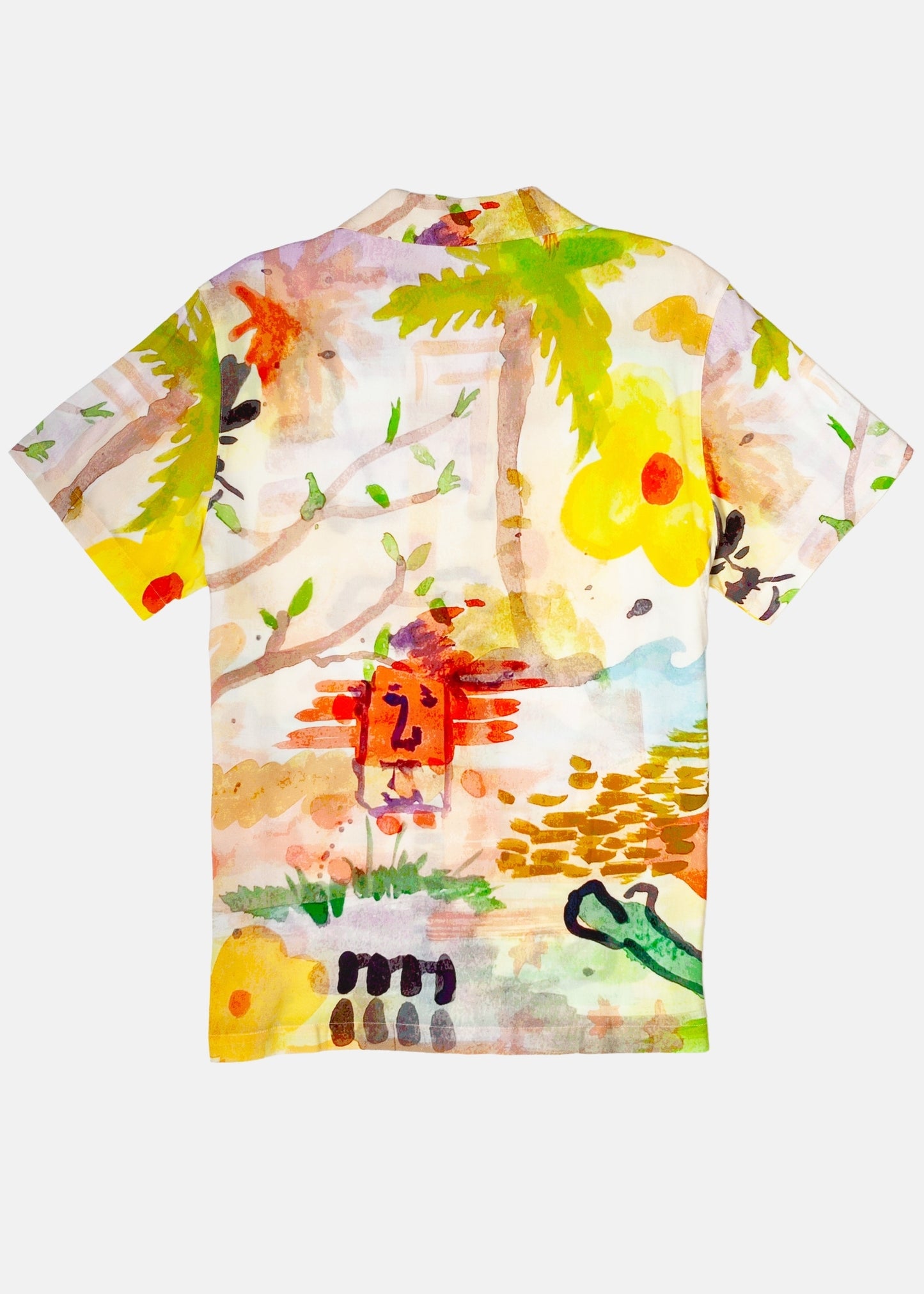Tour Guide Watercolor Camp Shirt