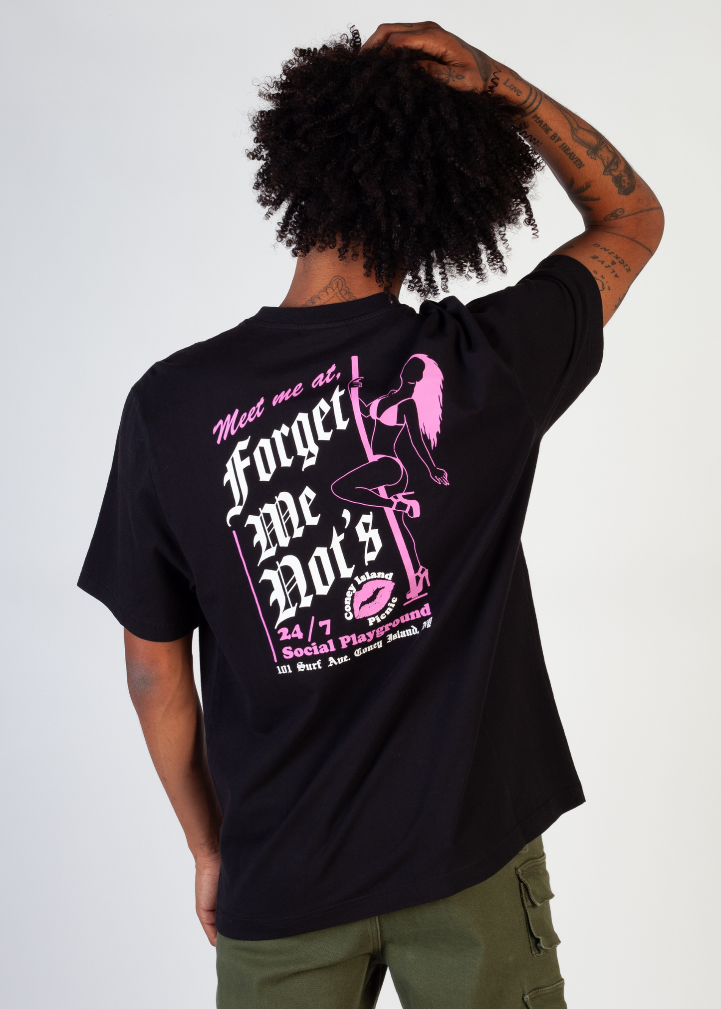 Forget Me Not Short Sleeve Graphic Tee