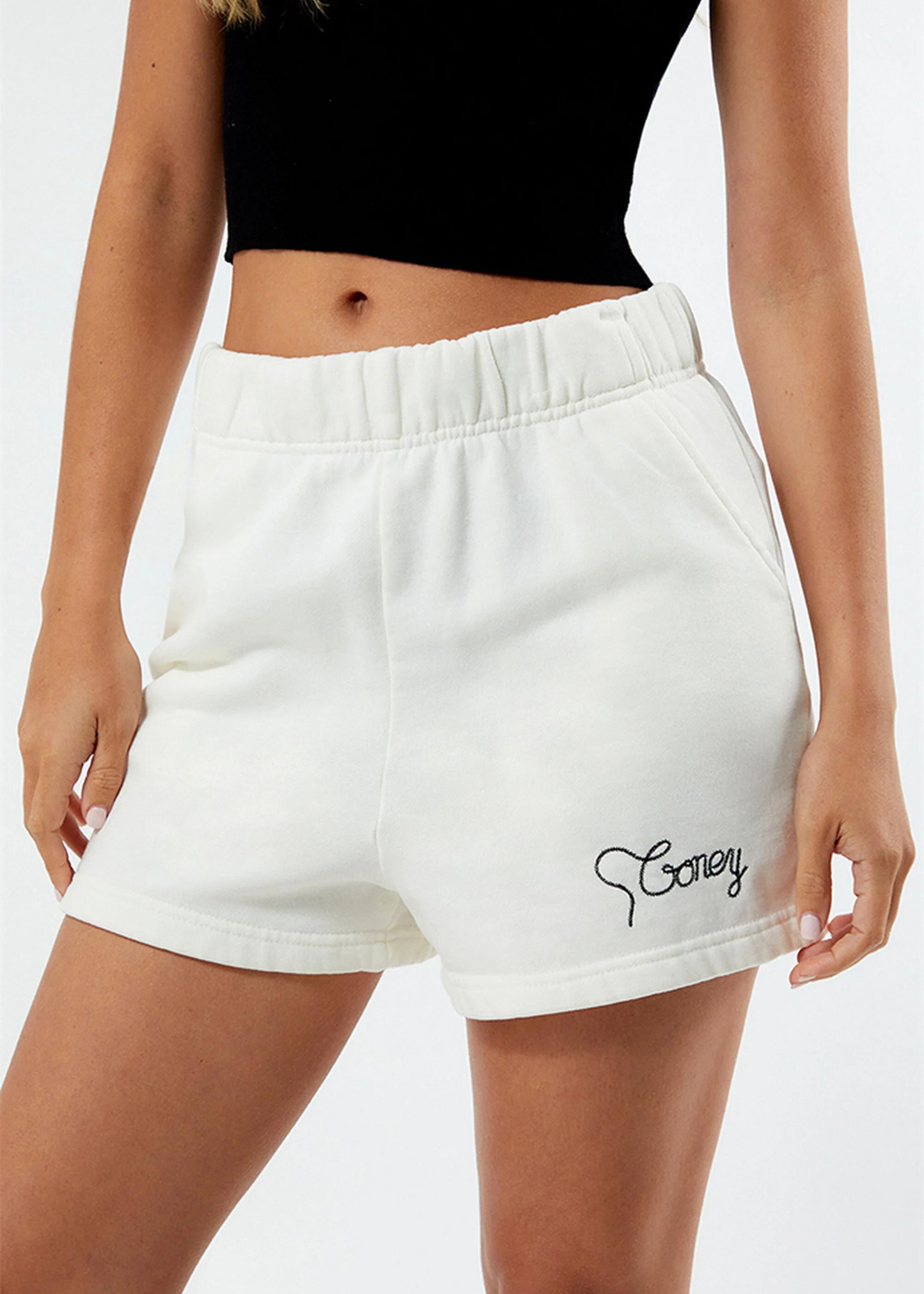 Coney Lounge Graphic Fleece Short