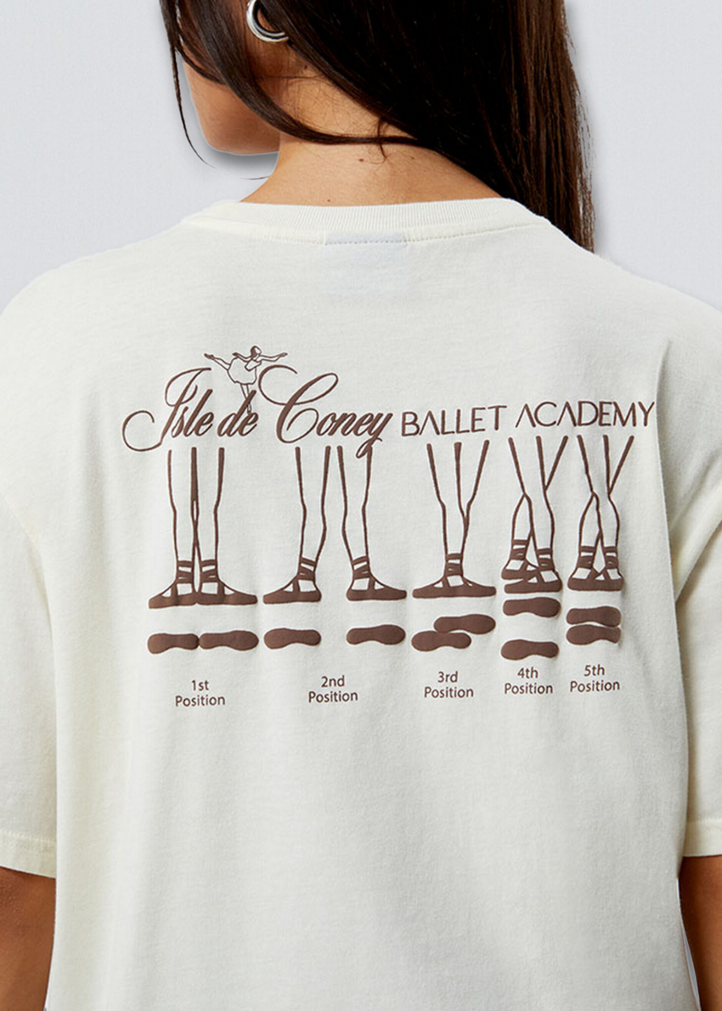 Isle de Coney Ballet Academy Short Sleeve Boyfriend Tee