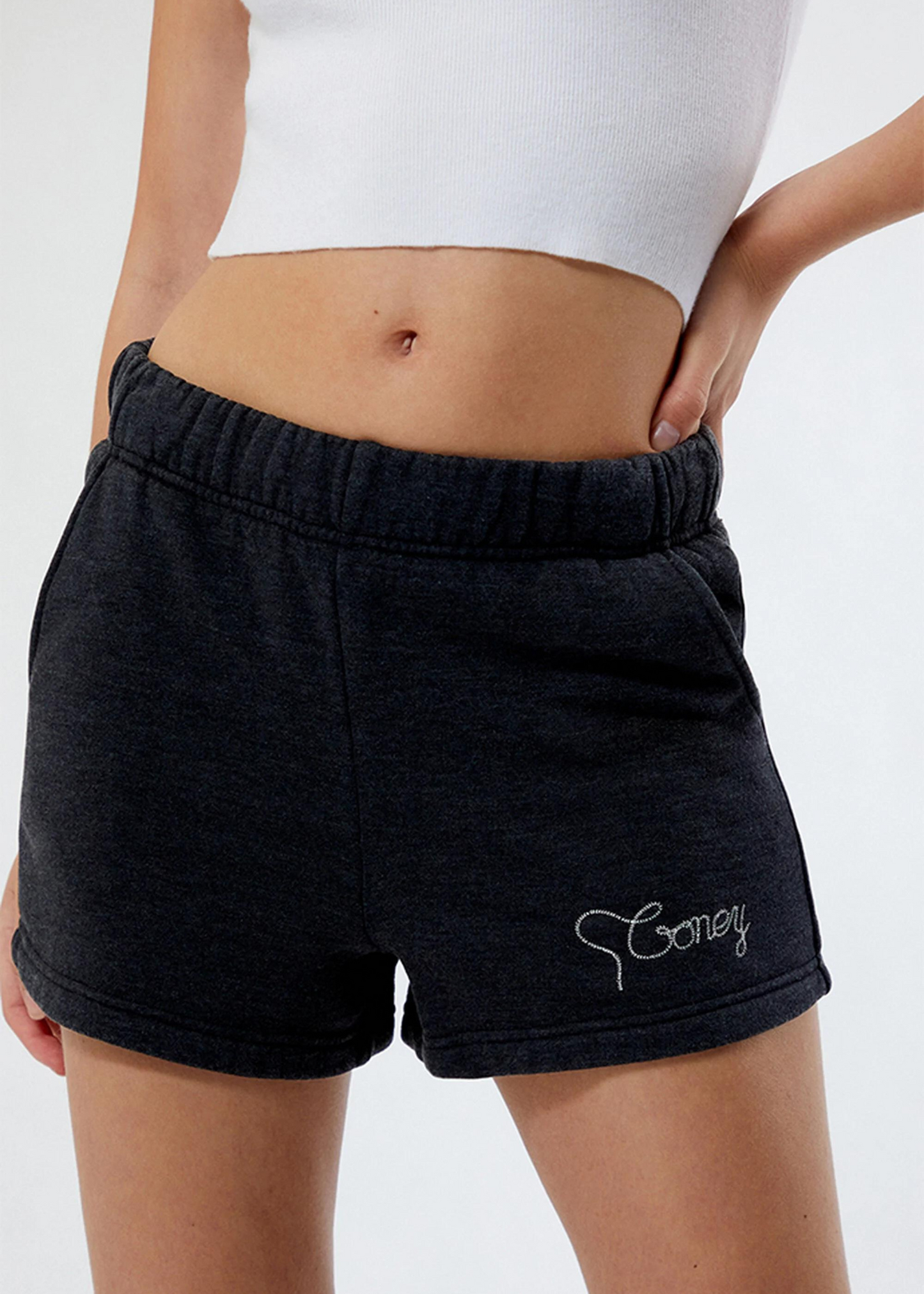 Coney Lounge Graphic Fleece Short