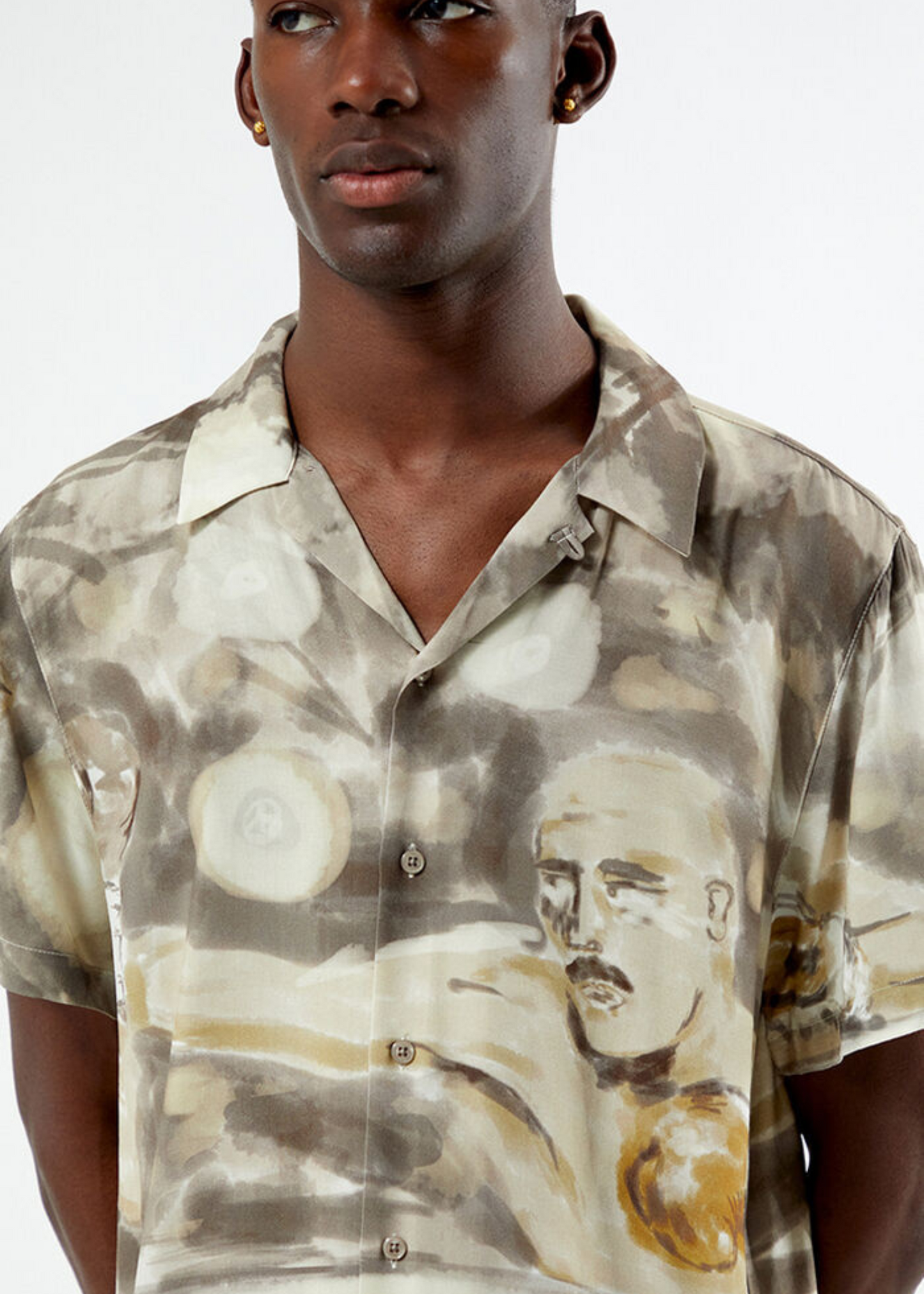 x Everlast Watercolor Camp Shirt