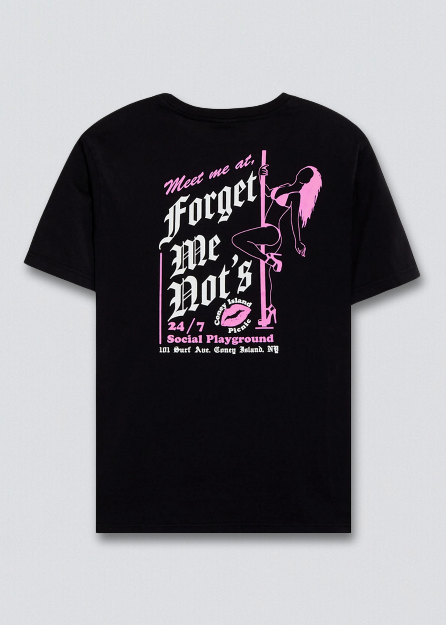 Forget Me Not Short Sleeve Graphic Tee