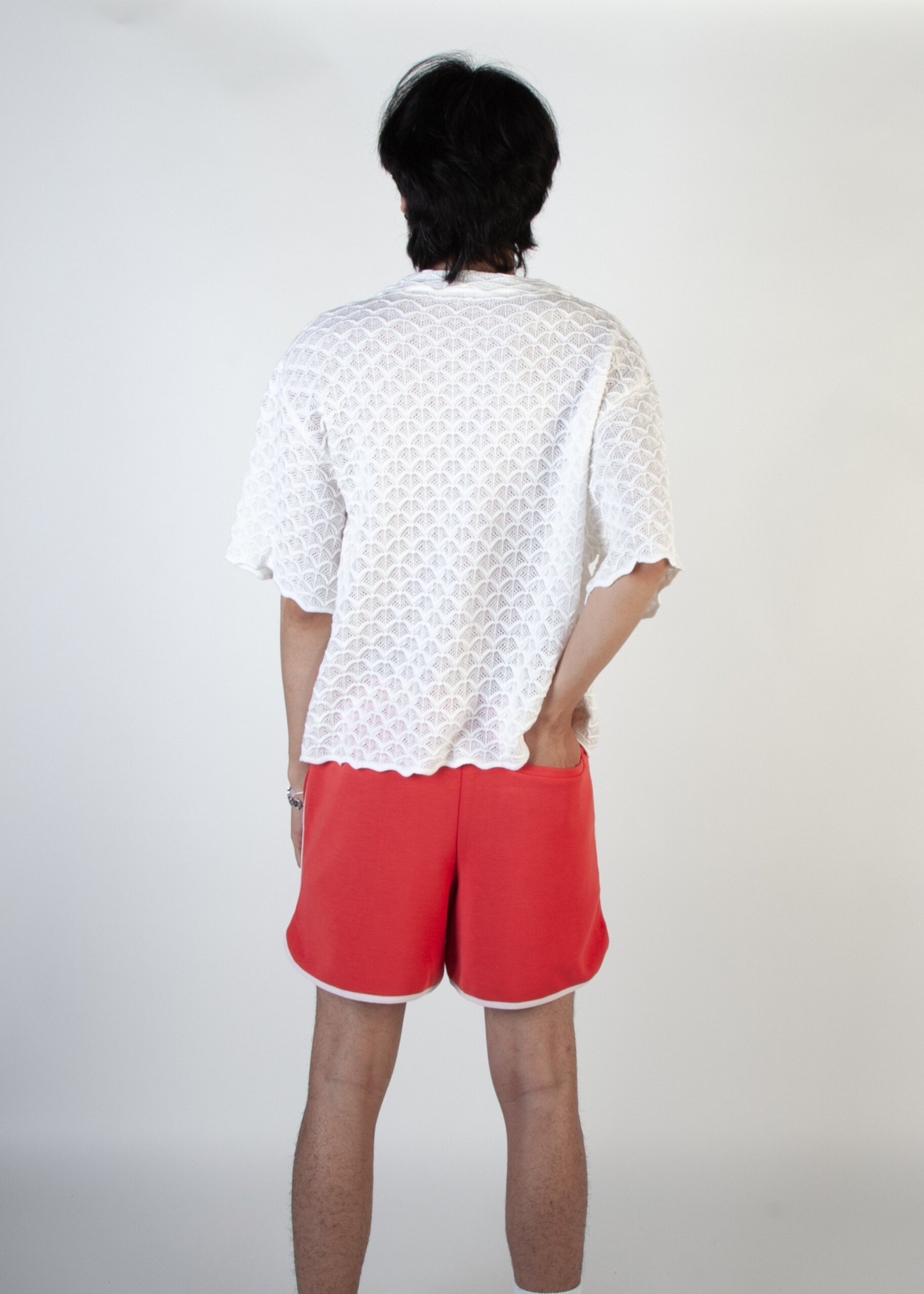 Factory Team Scallop-Hem Gym Short