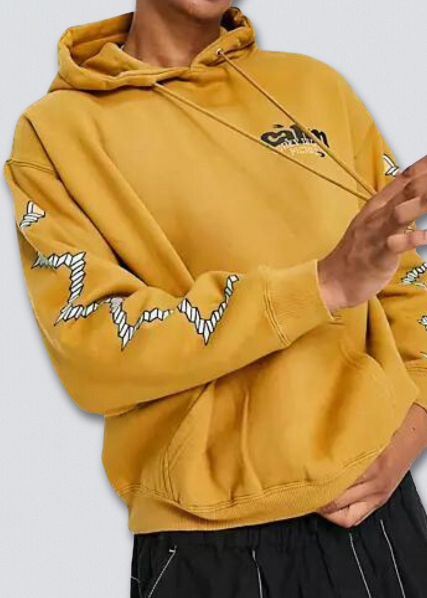 Interpersonal Calm Graphic Pullover Hoodie