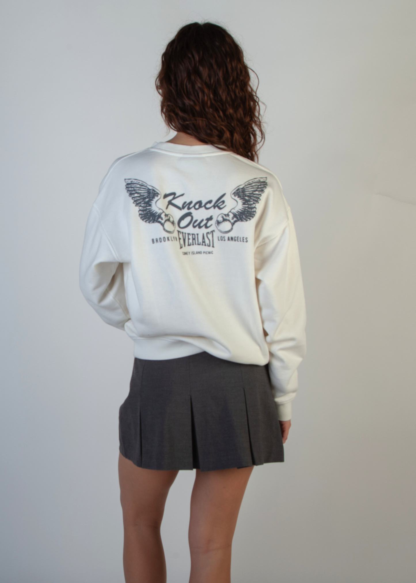 x Everlast Knockout Graphic Crew Sweatshirt