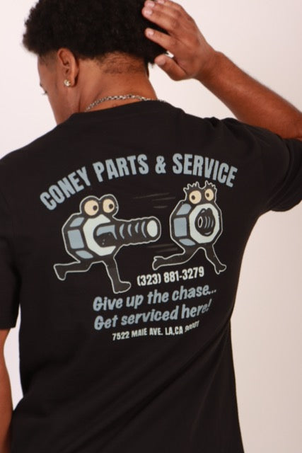 Coney Parts & Service Graphic Tee
