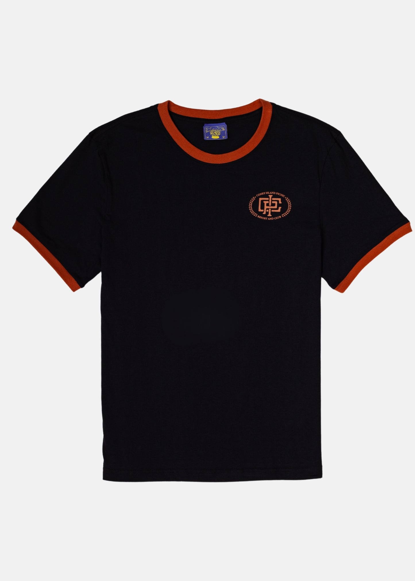 Resort & Club Short Sleeve Graphic Ringer Tee