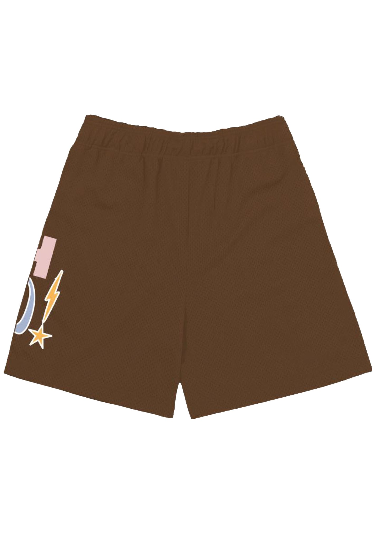 Wish Granted Graphic Mesh Shorts