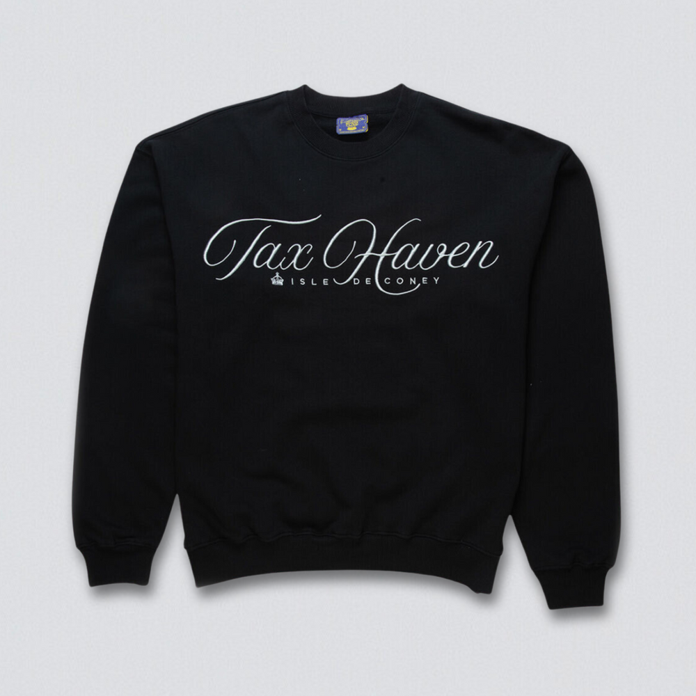 
                      
                        Tax Haven Graphic Sweatshirt
                      
                    