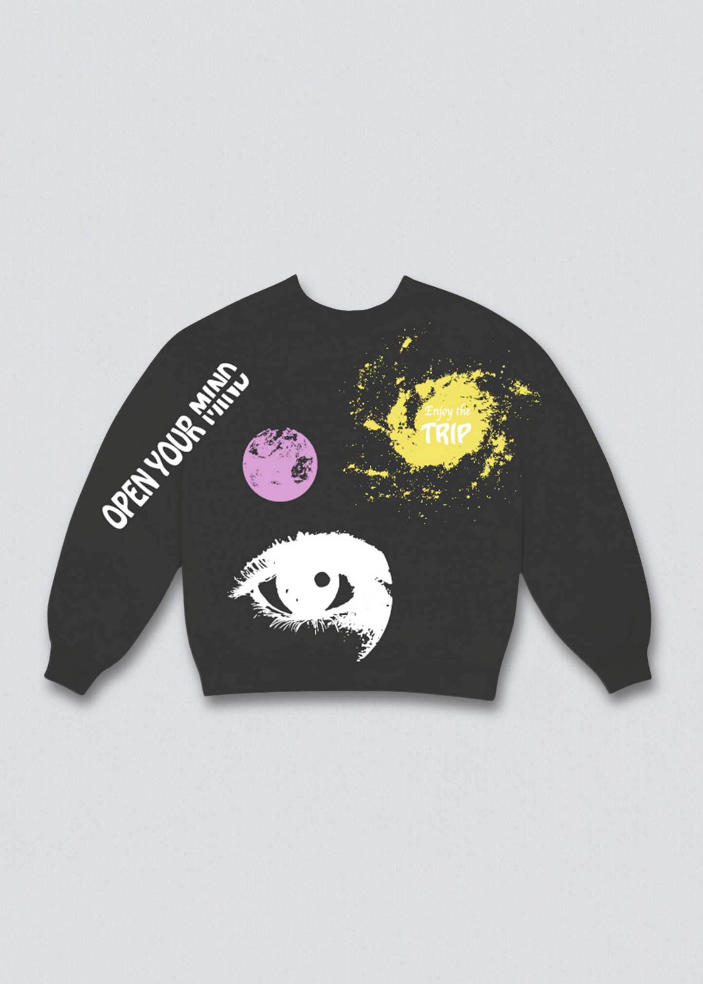 Users Guide Puff Print Graphic Sweatshirt