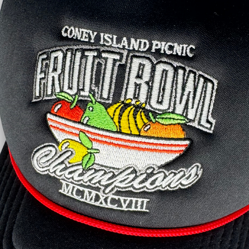 
                      
                        Fruit Bowl Trucker Hat
                      
                    