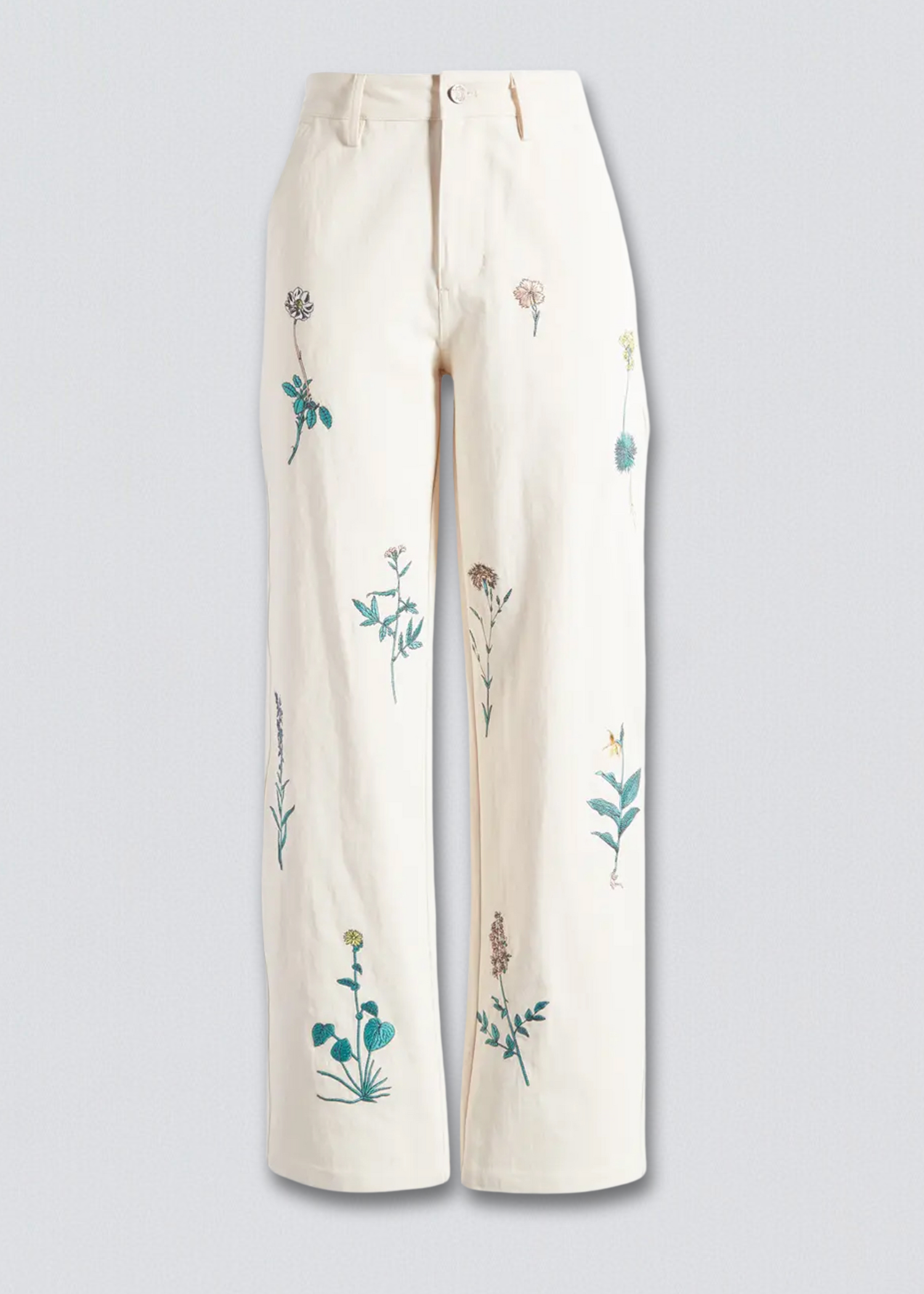 Country Club Floral Carpenter Pants