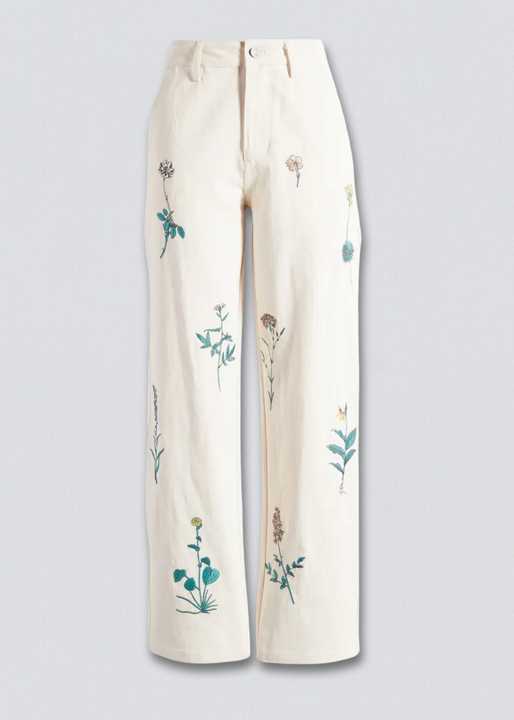 Country Club Floral Carpenter Pants