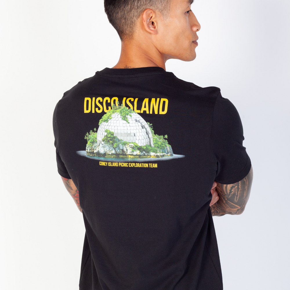 
                      
                        Disco Island Short Sleeve Graphic Tee
                      
                    