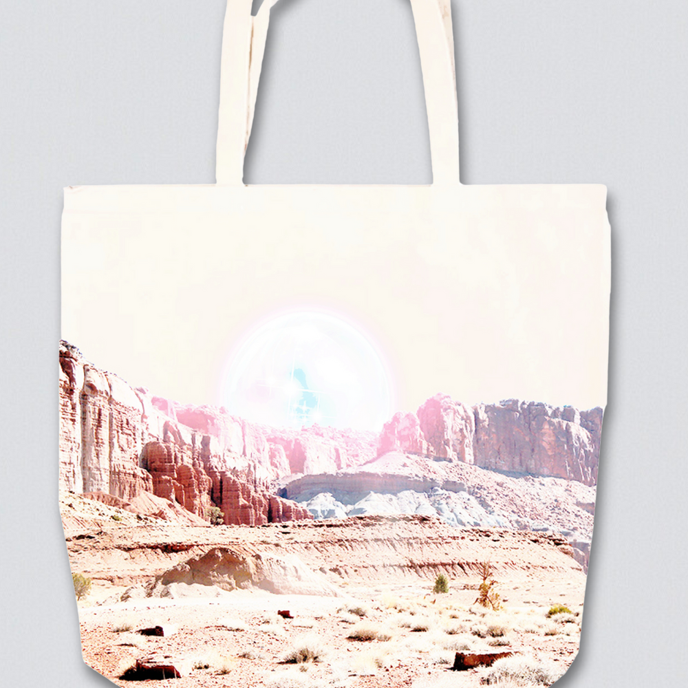 Space Scape Tote Bag