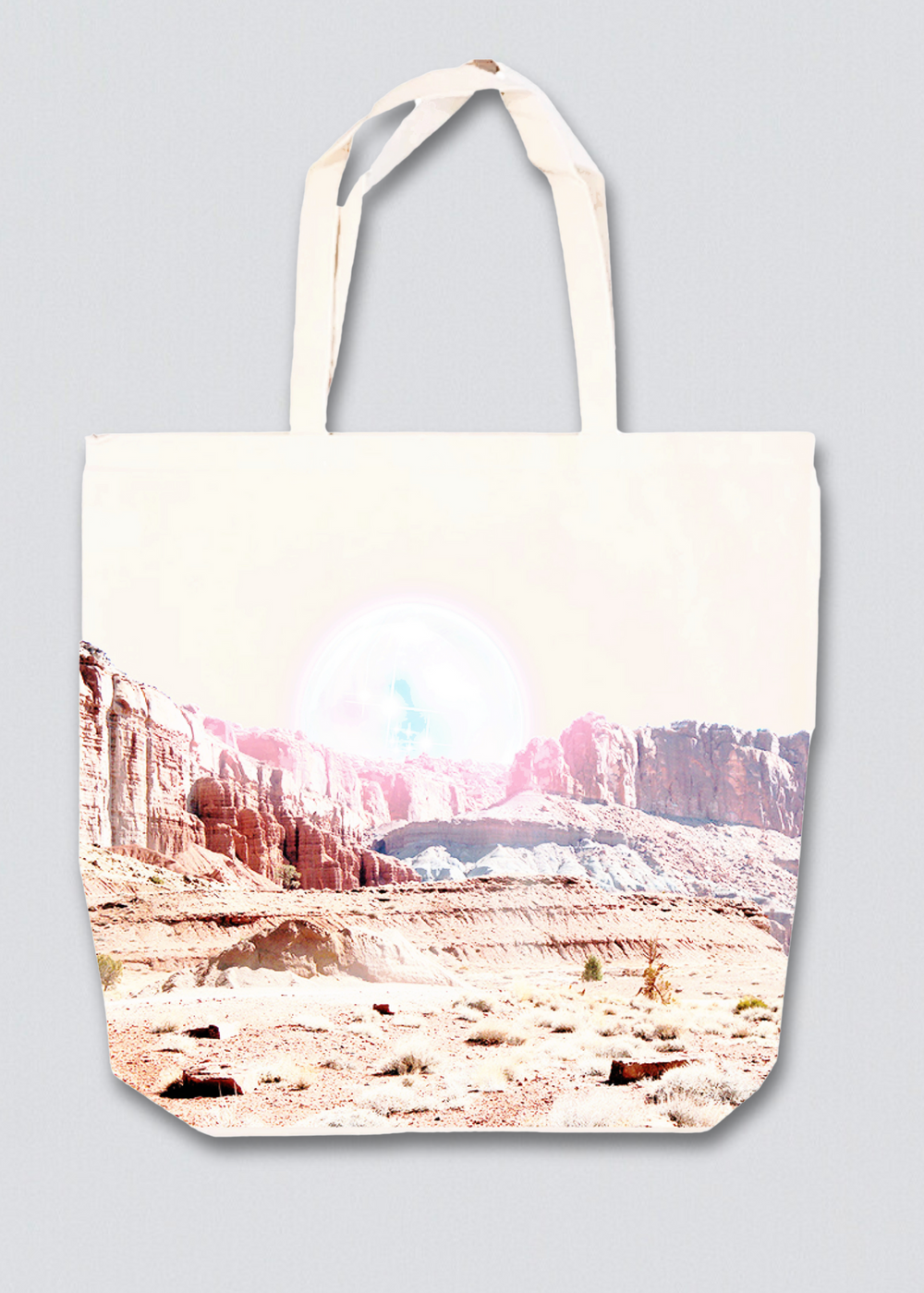 Space Scape Tote Bag