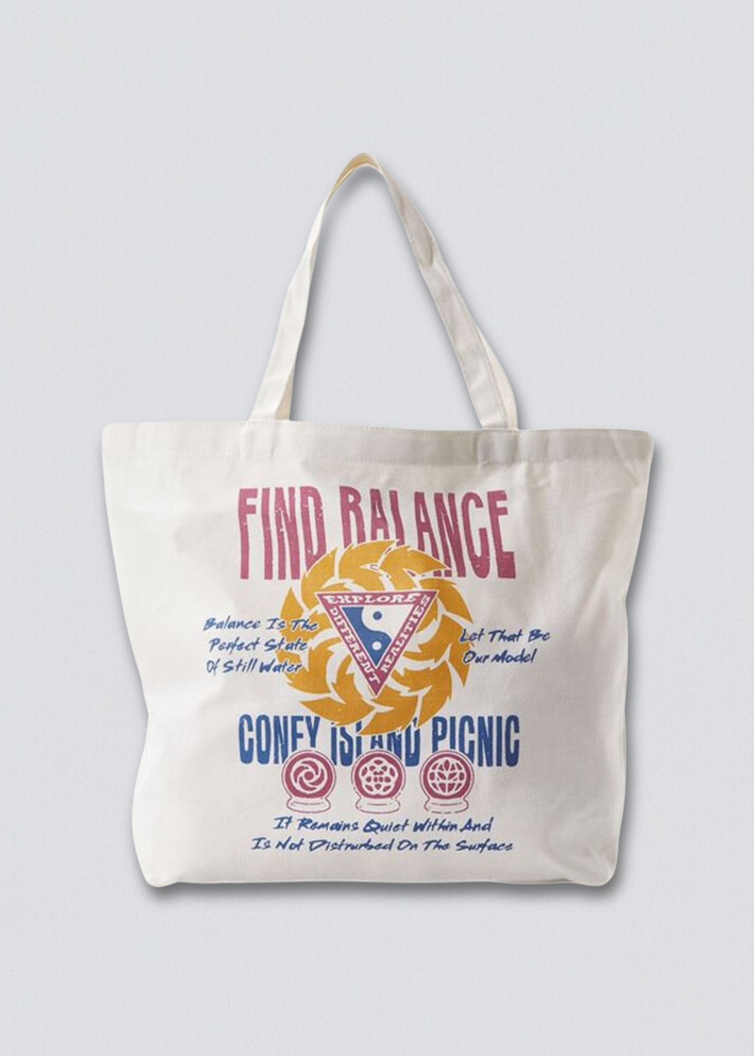 Find Balance Canvas Tote Bag