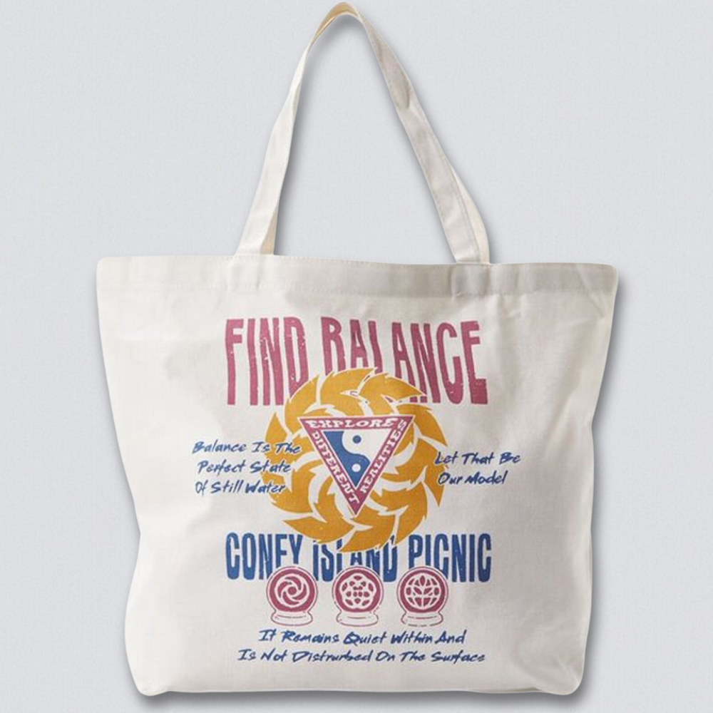 Find Balance Canvas Tote Bag