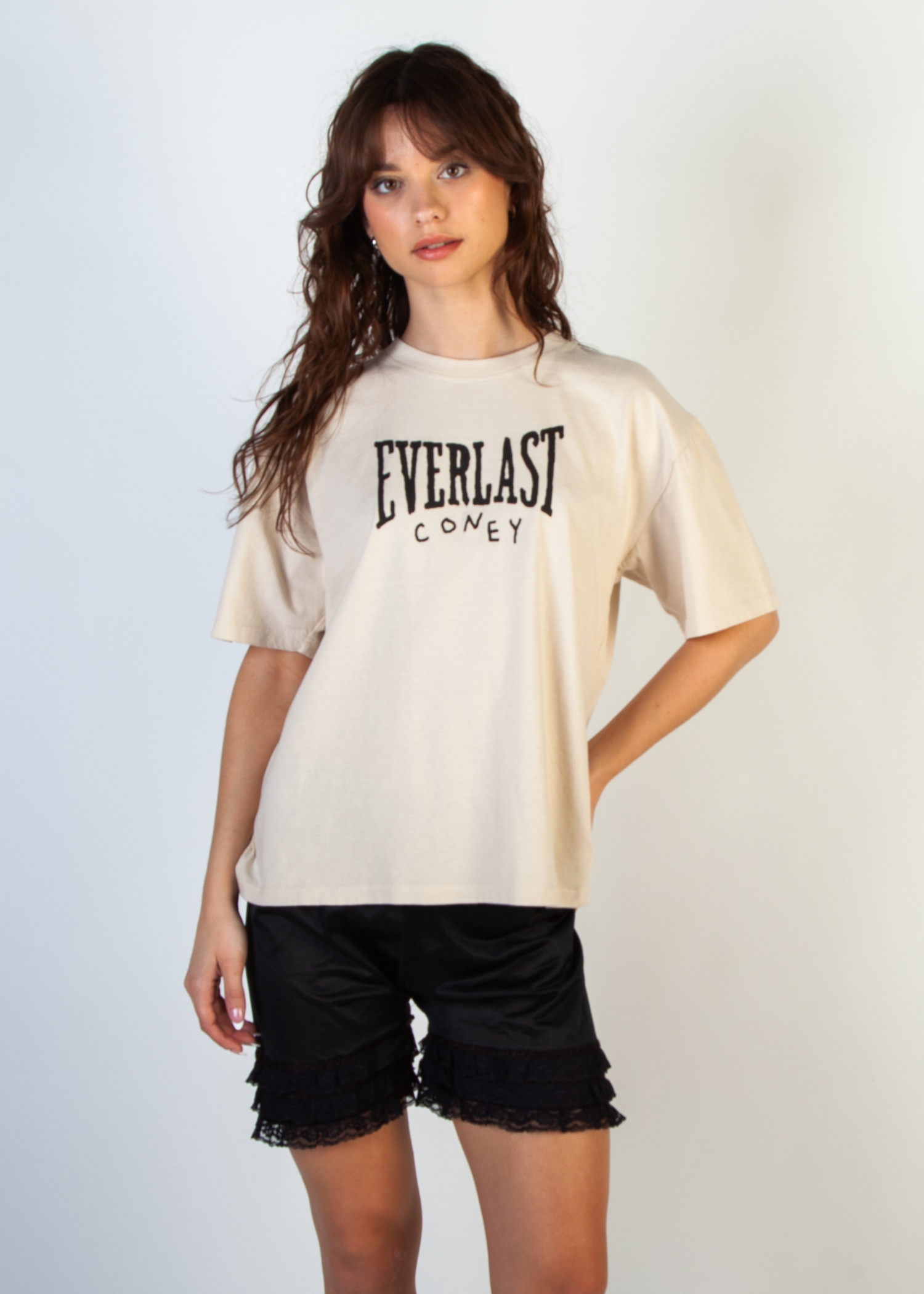 x Everlast Logo Short Sleeve Boyfriend Tee