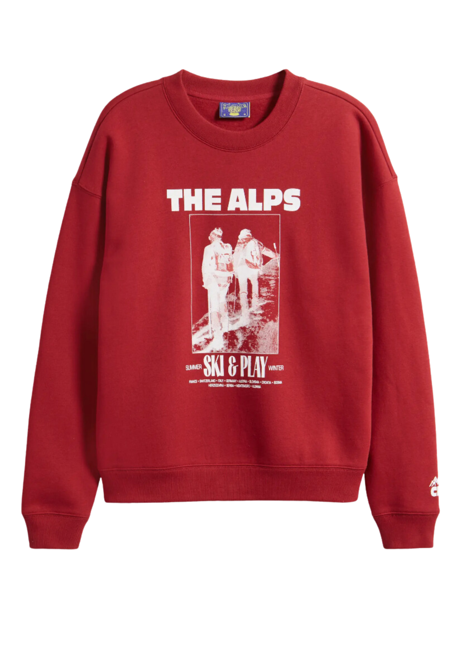 The Alps Fleece Graphic Sweatshirt