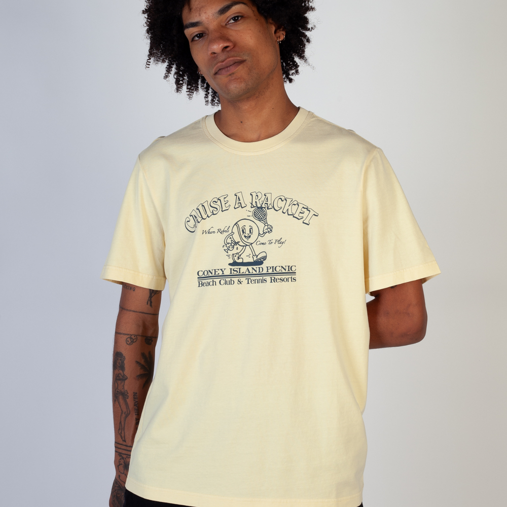 Cause A Racket Short Sleeve Graphic Tee