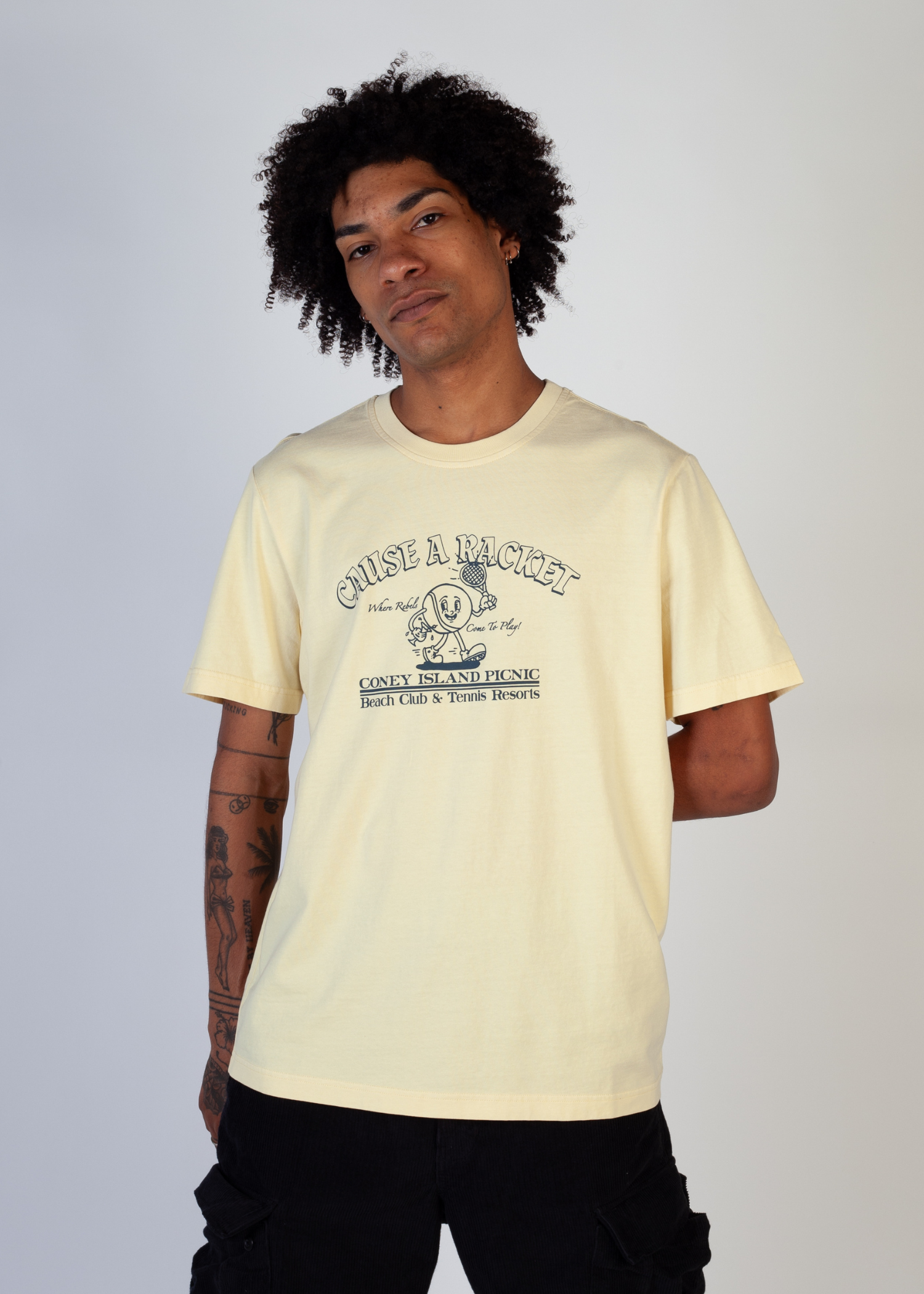 Cause A Racket Short Sleeve Graphic Tee
