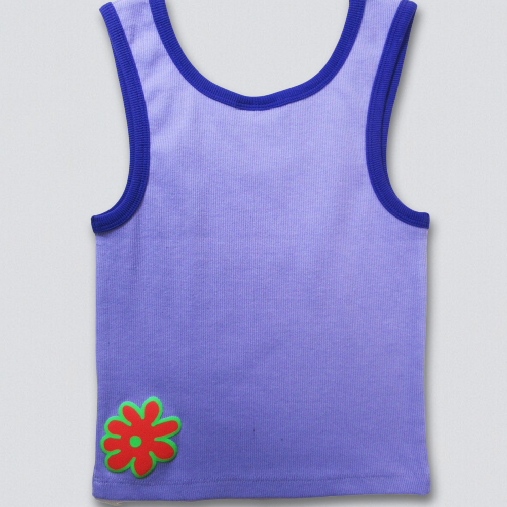 
                      
                        Peace Power Ribbed Ringer Tank Top
                      
                    