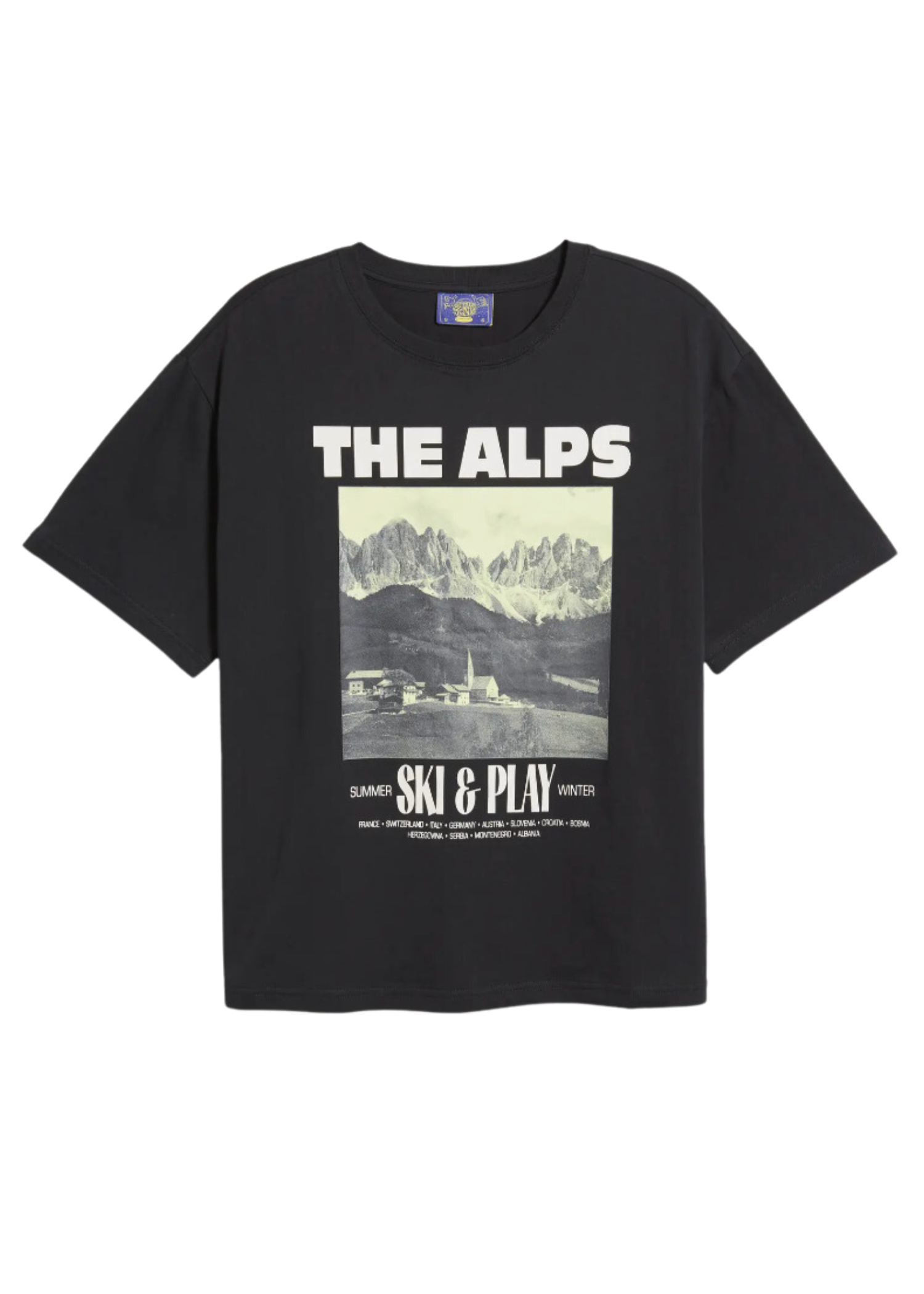 The Alps Graphic T-Shirt