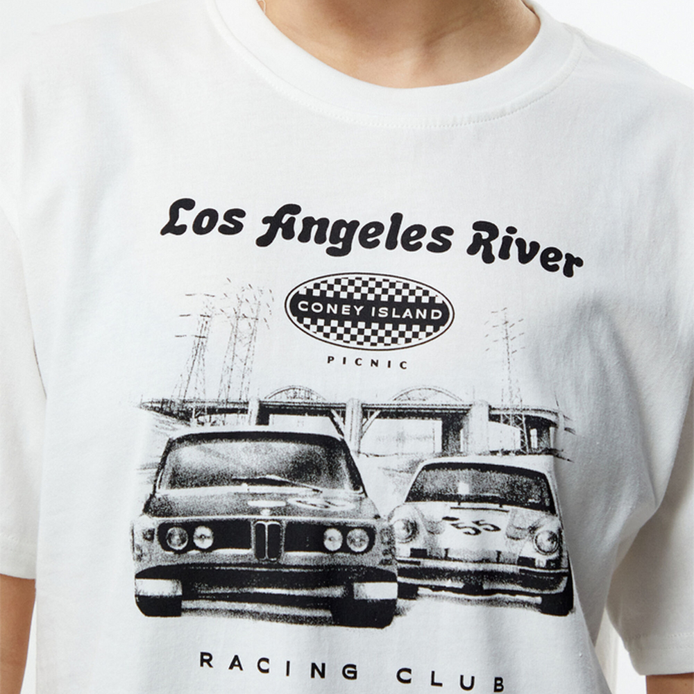 
                      
                        LA River Racing Club Short Sleeve Boyfriend Tee
                      
                    