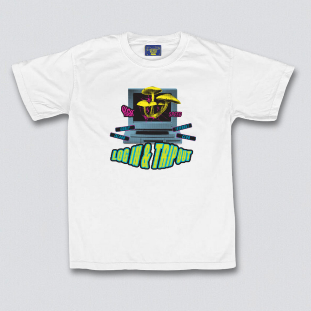 Log In & Trip Out Graphic Short Sleeve Tee