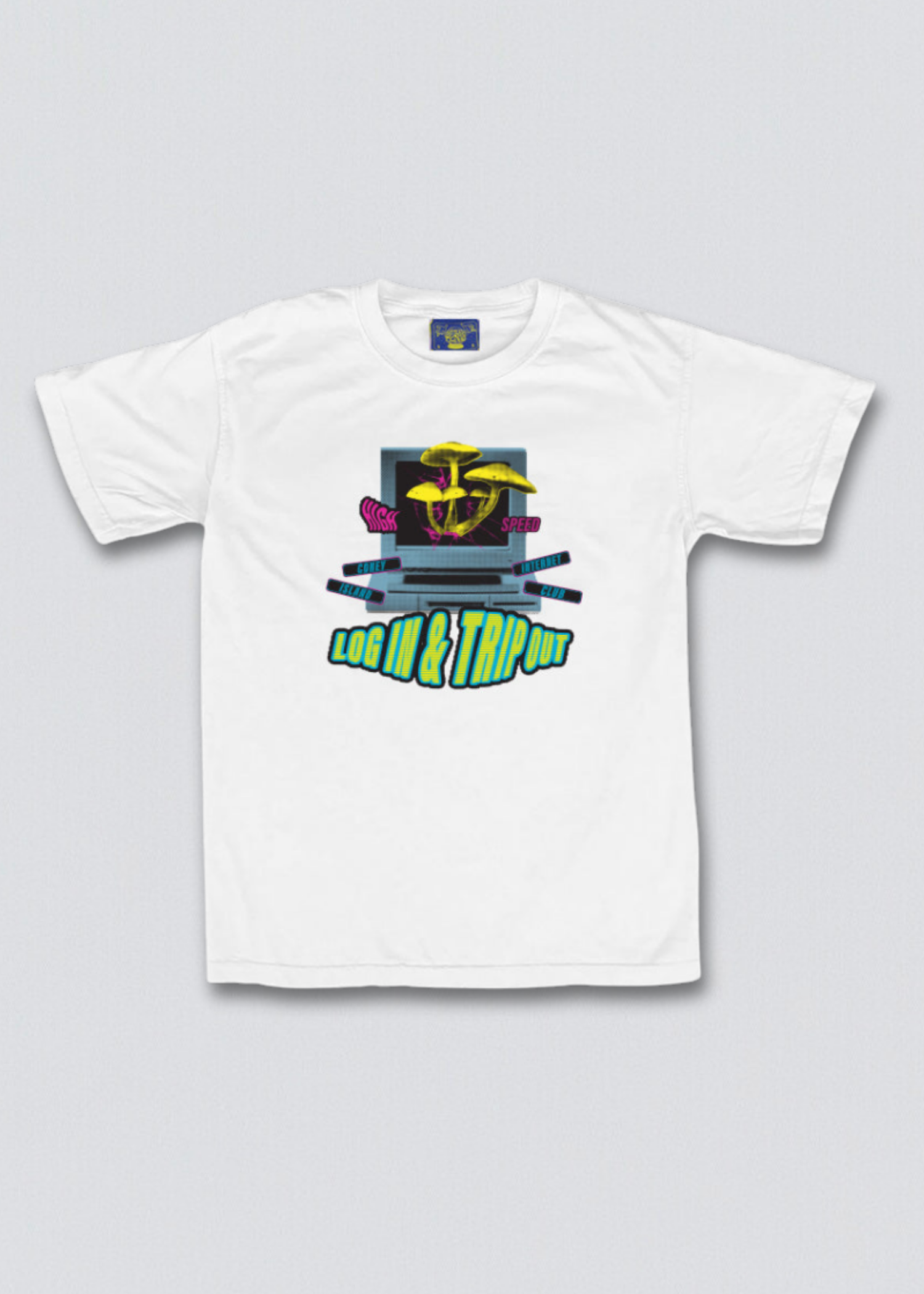 Log In & Trip Out Graphic Short Sleeve Tee