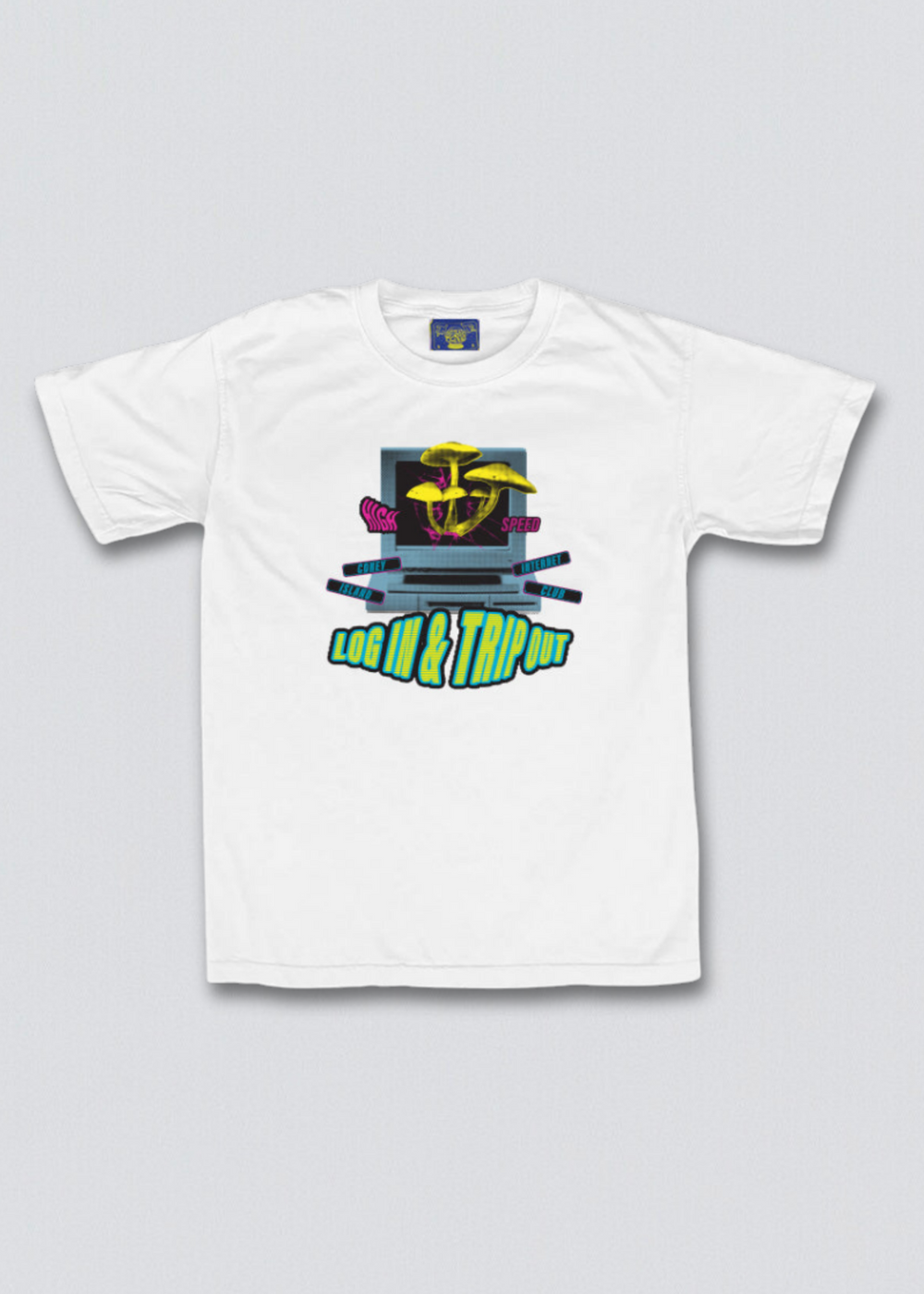 Log In & Trip Out Graphic Short Sleeve Tee