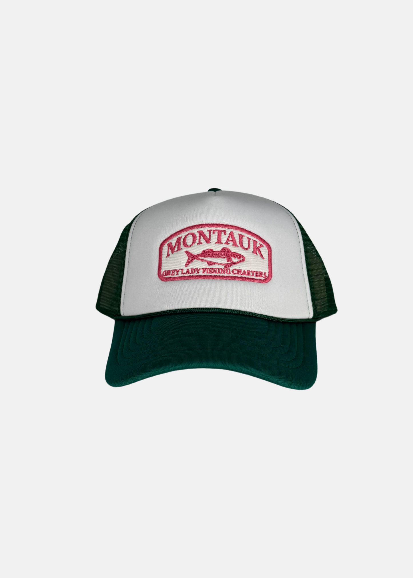 Montauk Grey Lady Trucker Hat