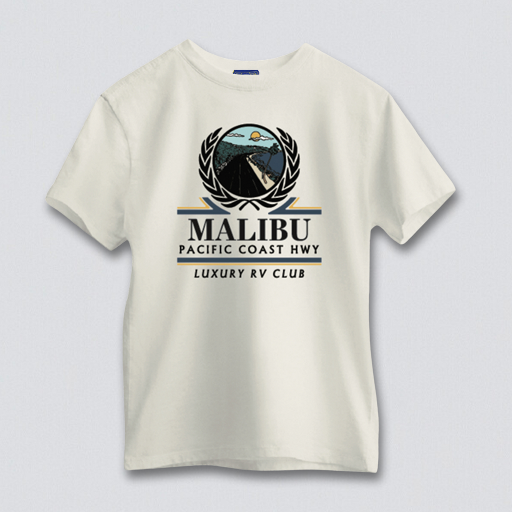 Malibu Luxury RV Club Short Sleeve Boyfriend Tee