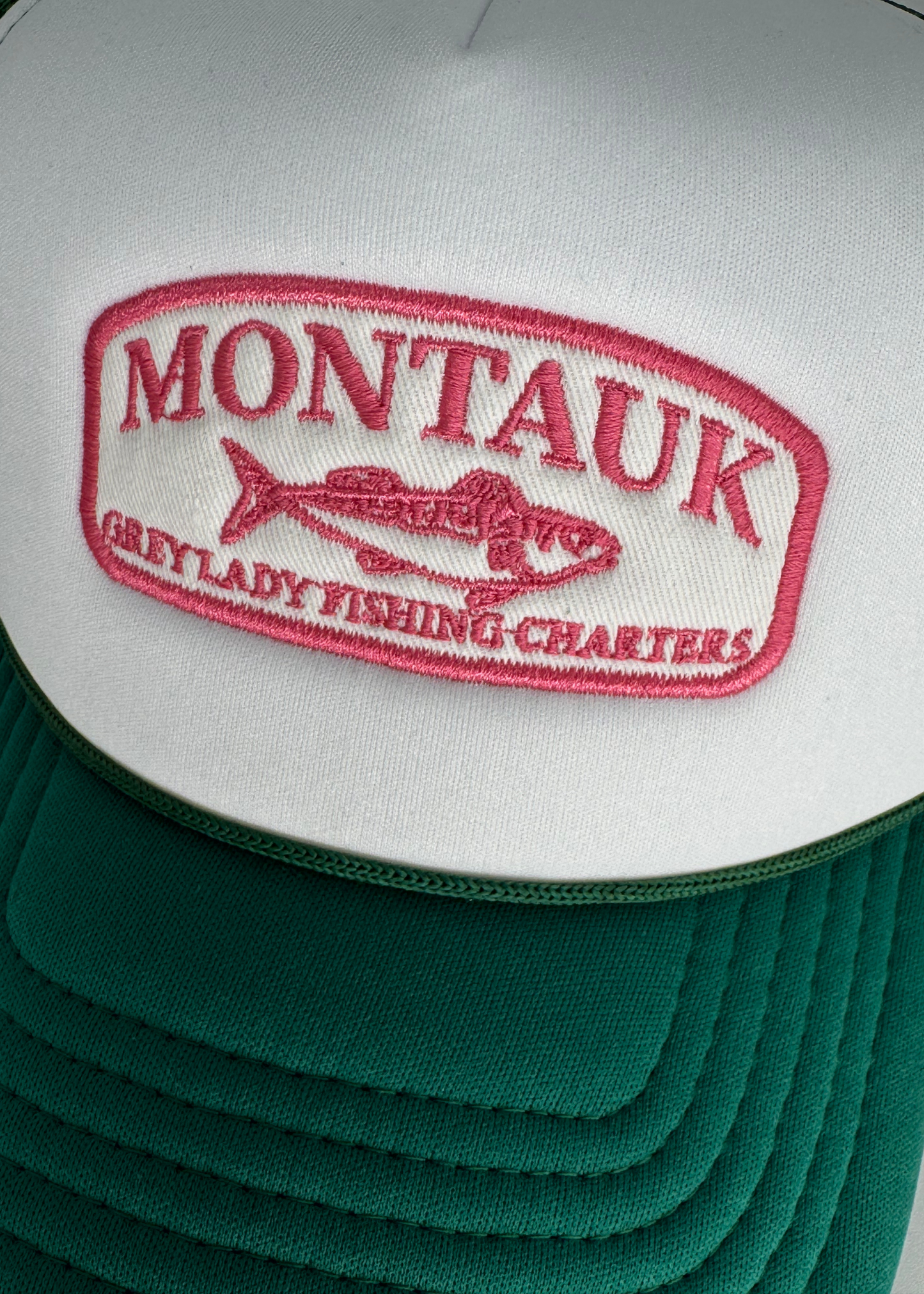 Montauk Grey Lady Trucker Hat