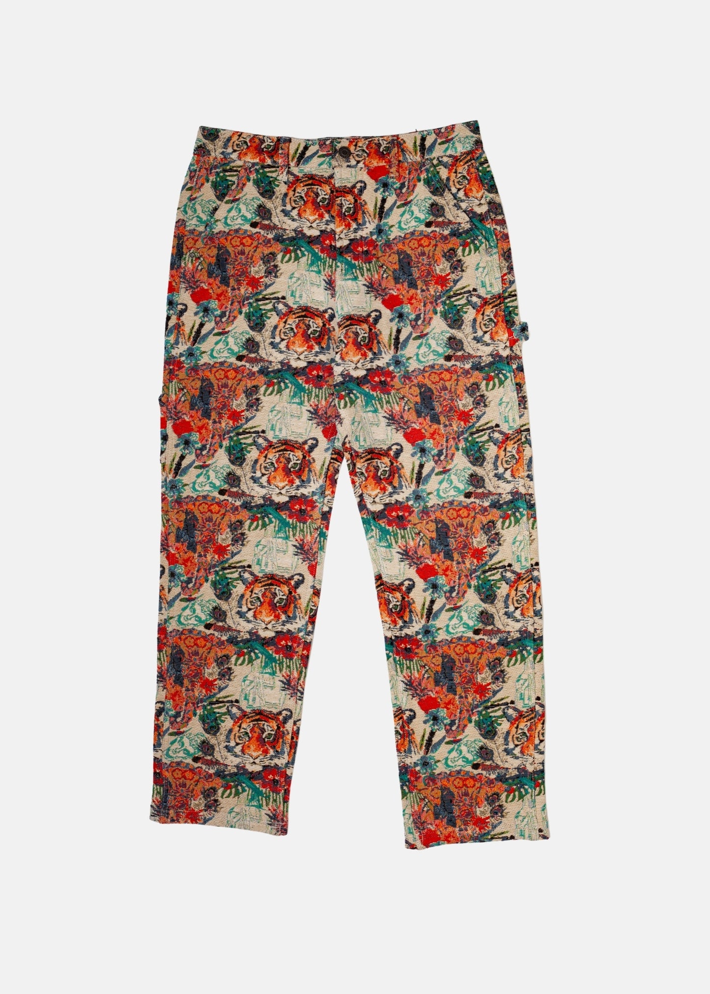 Tiger Jacquard Cargo Pant