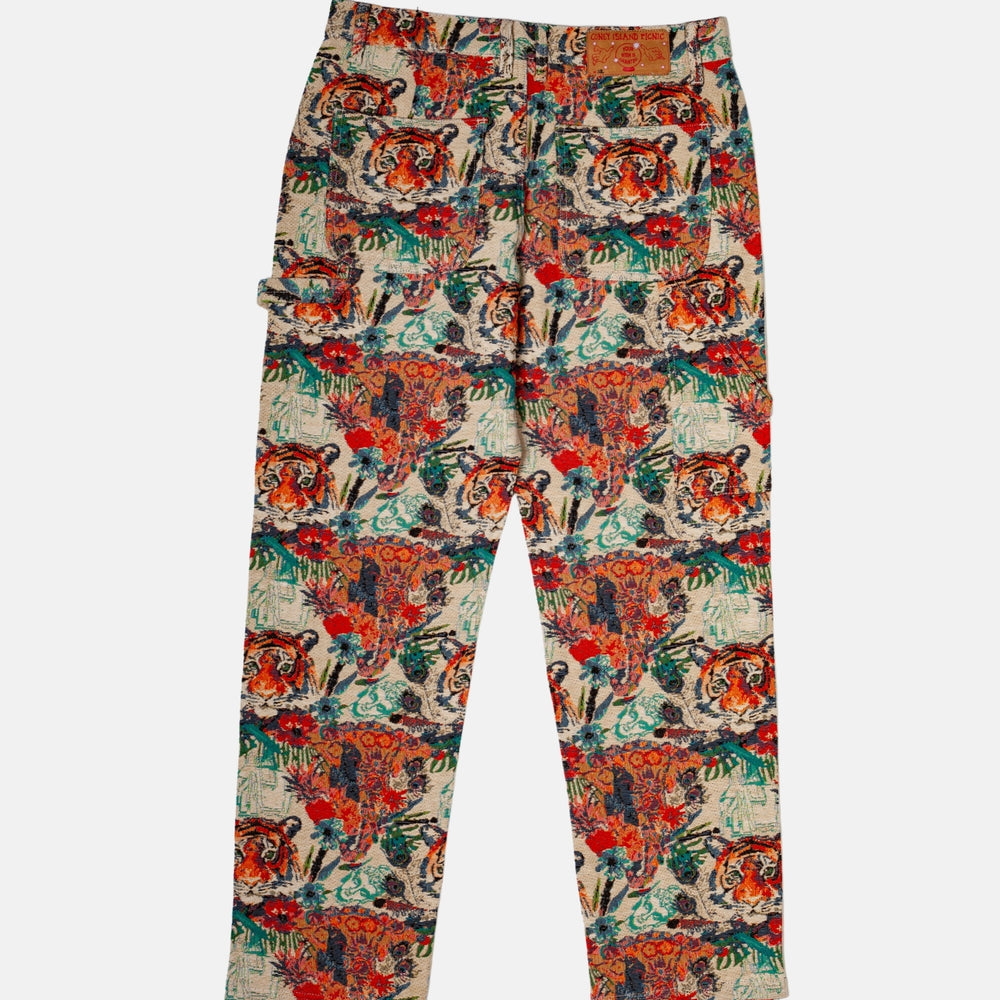 
                      
                        Tiger Jacquard Cargo Pant
                      
                    